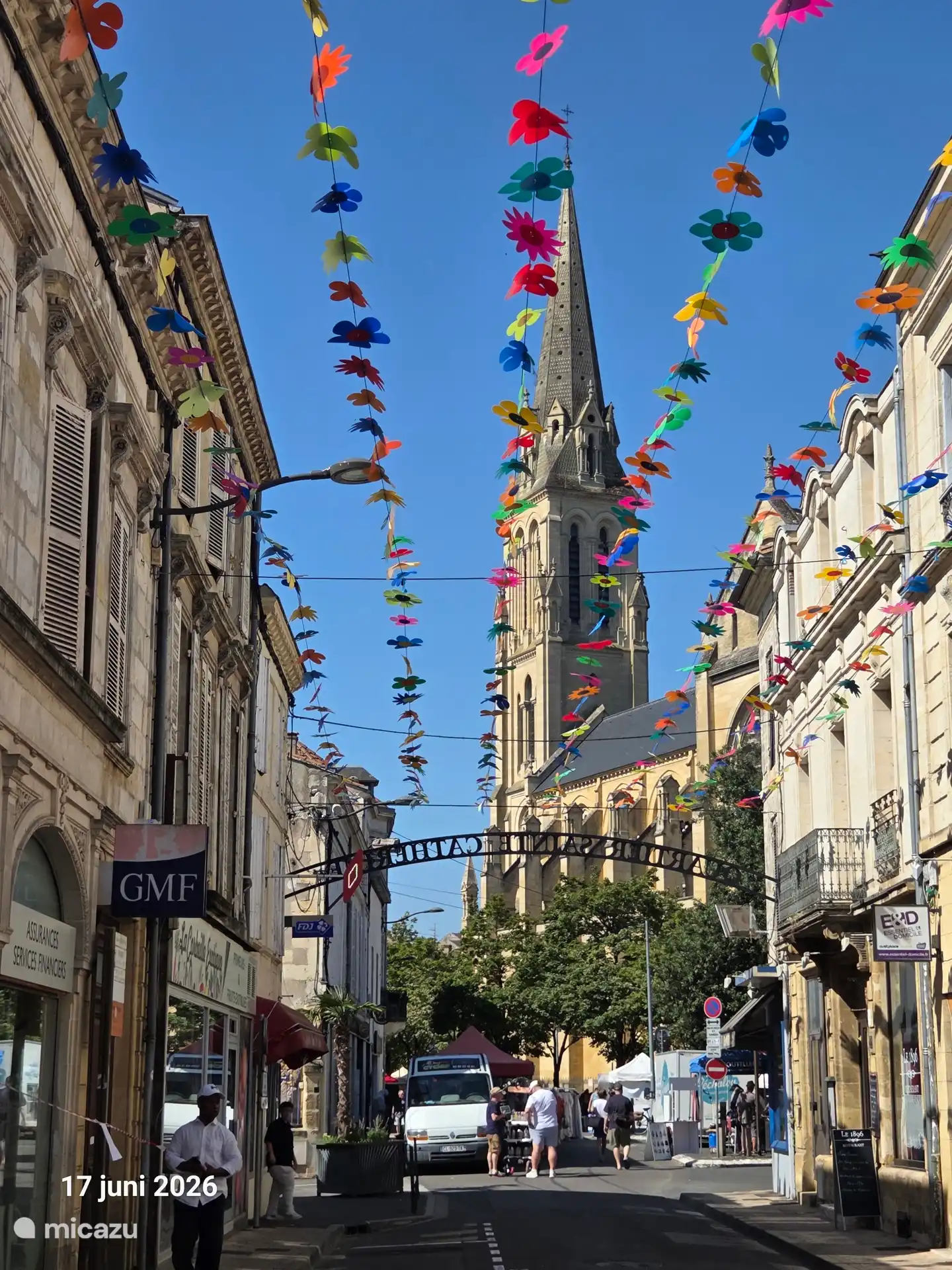Markt in Bergerac am Mittwoch