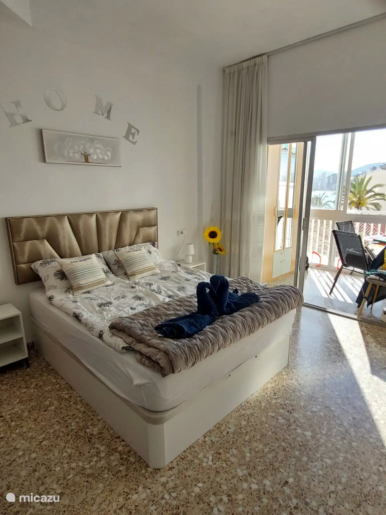Hoofdruimte met kingsize bed