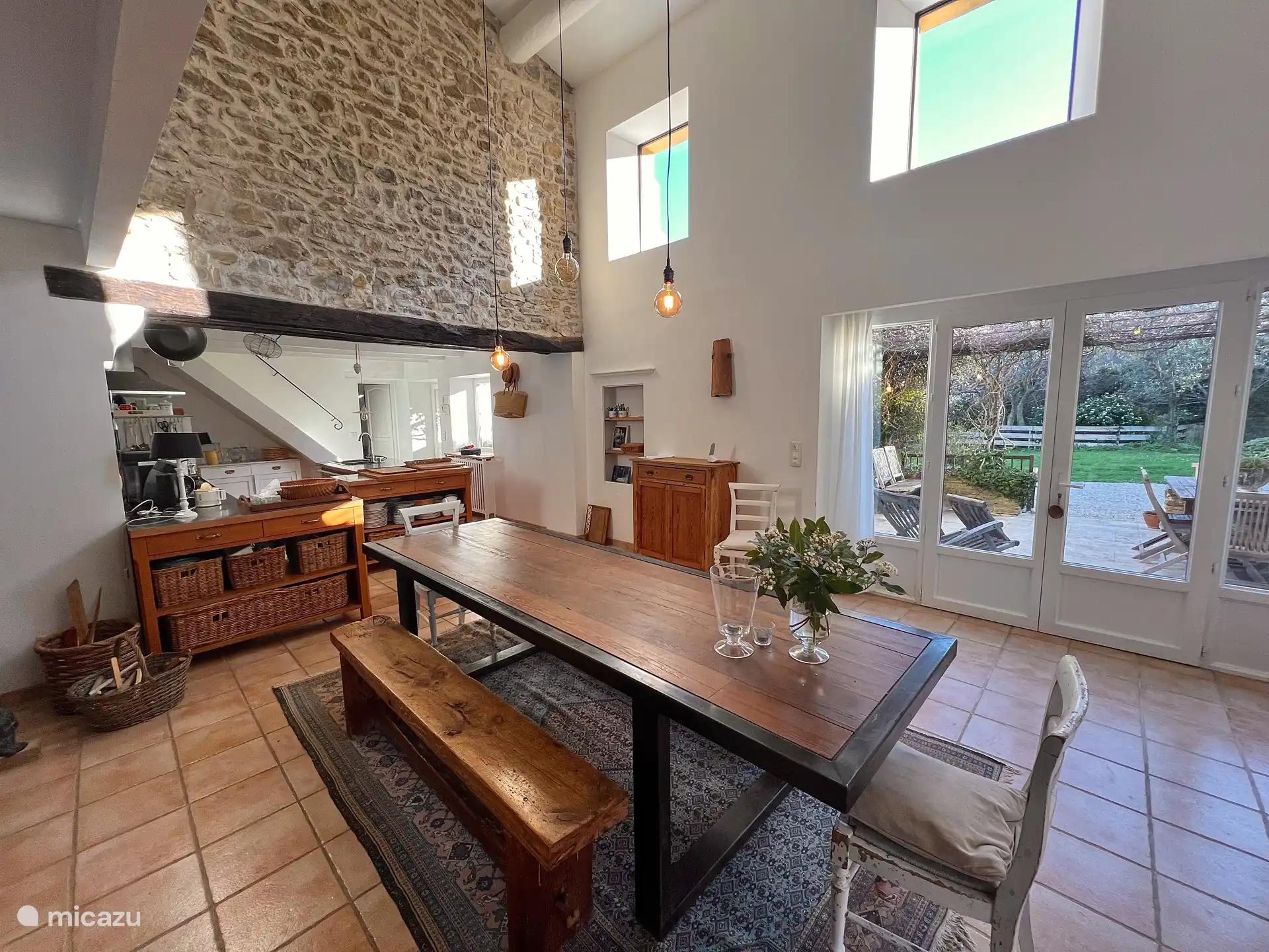 Eetkamer en keuken