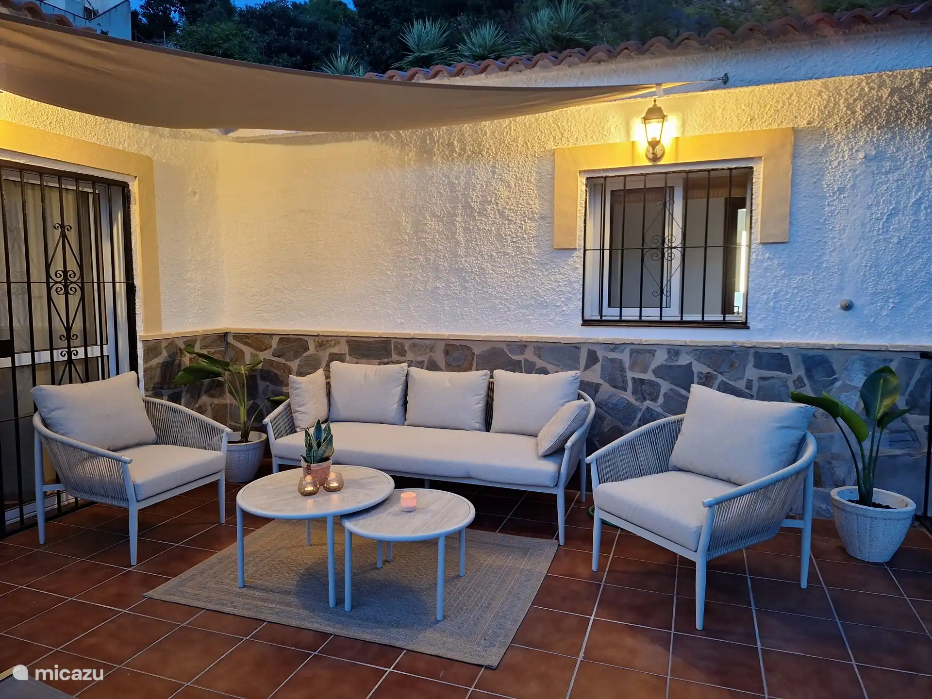 Terras achterkant