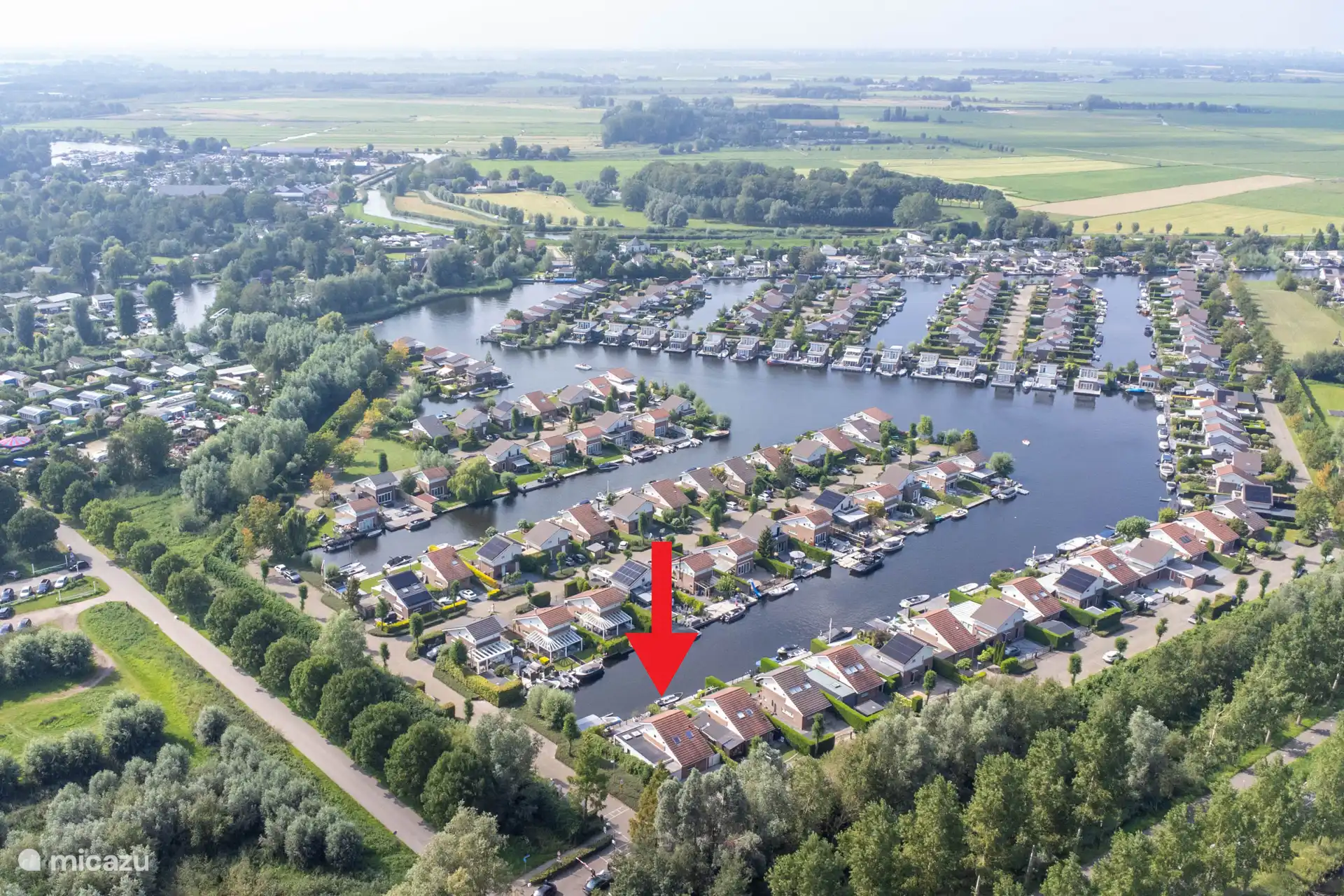 Easily accessible and water-rich environment