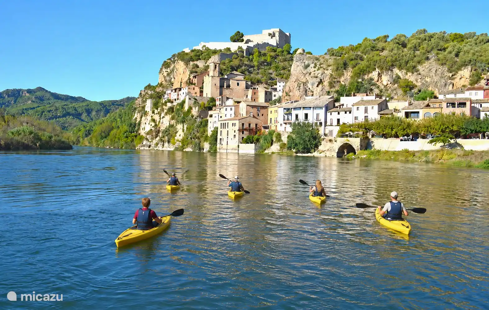 Kajakfahren auf dem Ebro