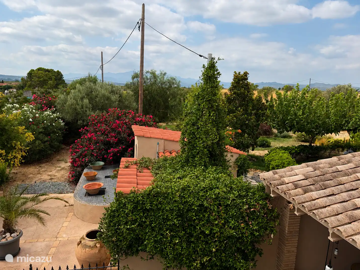 Vista de las montañas Cardo