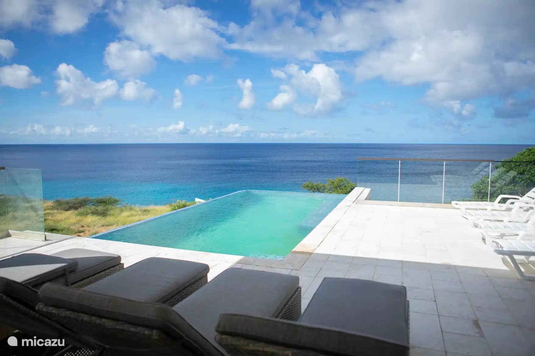 Luxe Villa aan zee Privépier huren in Curaçao, Banda Abou (west), Lagun - villa