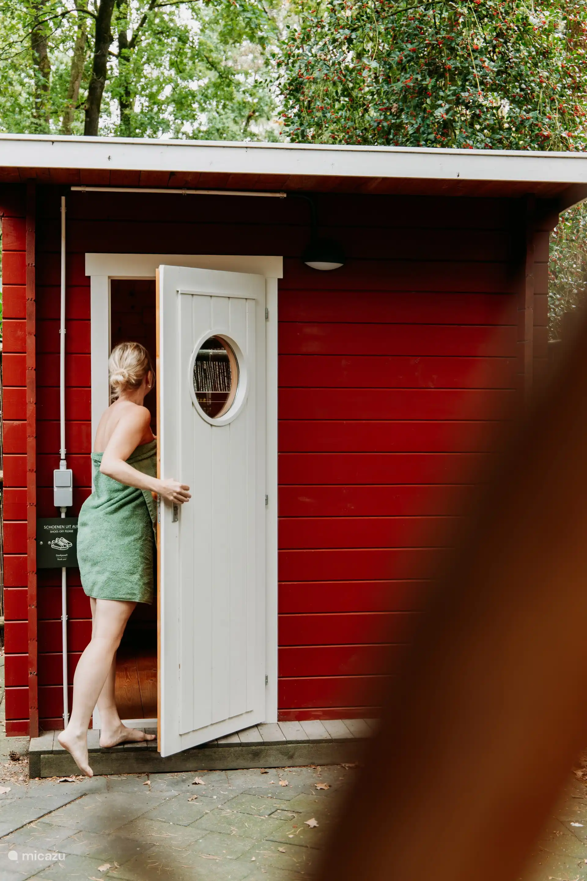 A real Finnish (private) sauna. The ultimate relaxation after a day in nature. 