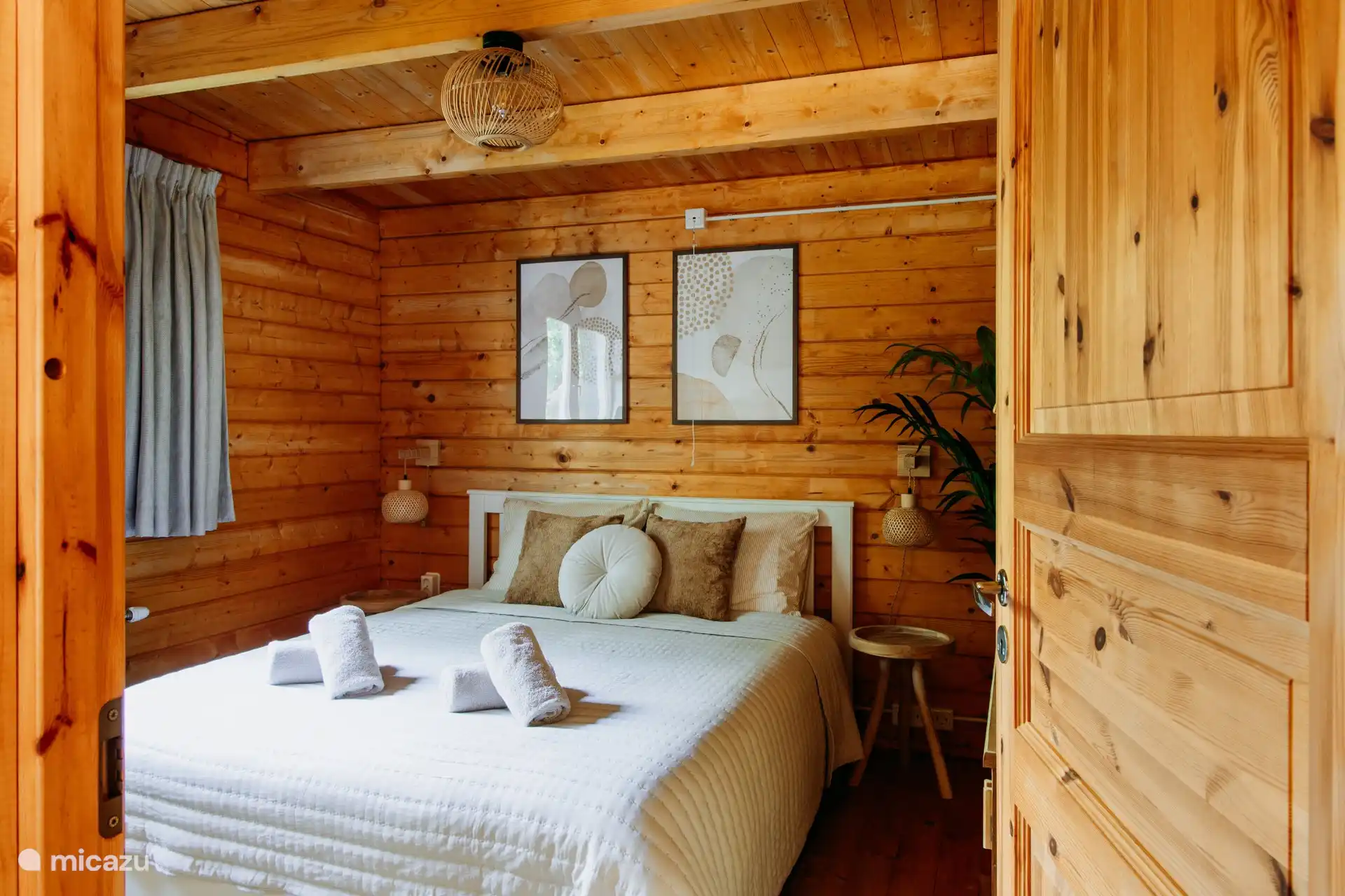 Beds made and linen are included.