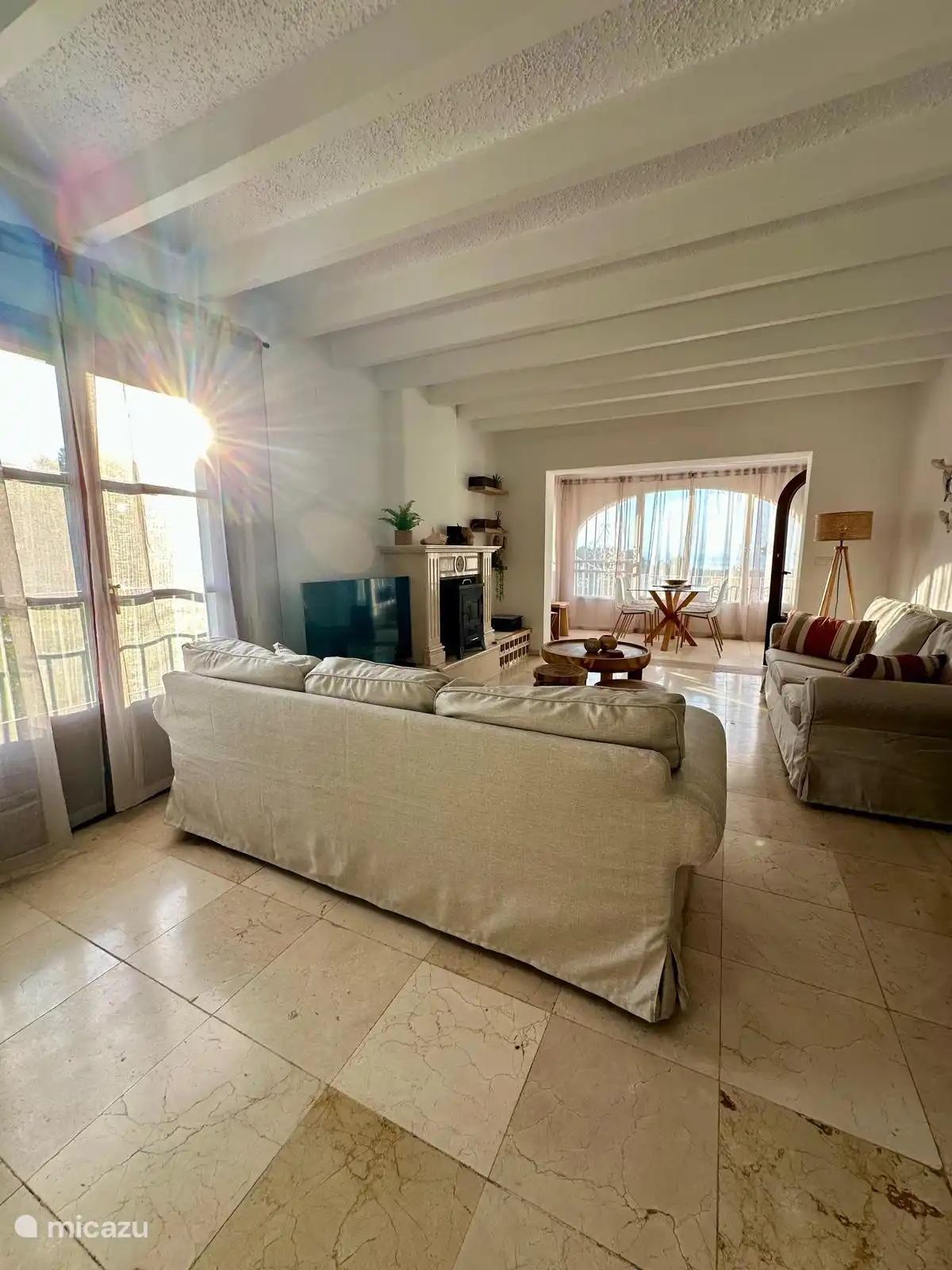 casa Querencia, woonkamer
