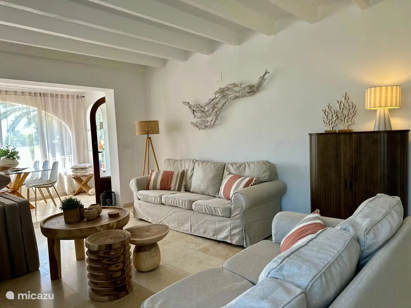 casa Querencia, woonkamer bovenverdieping