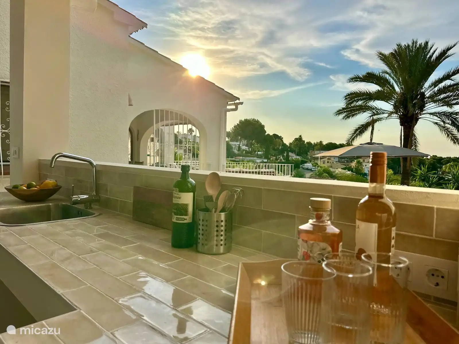 casa Querencia, buitenkeuken