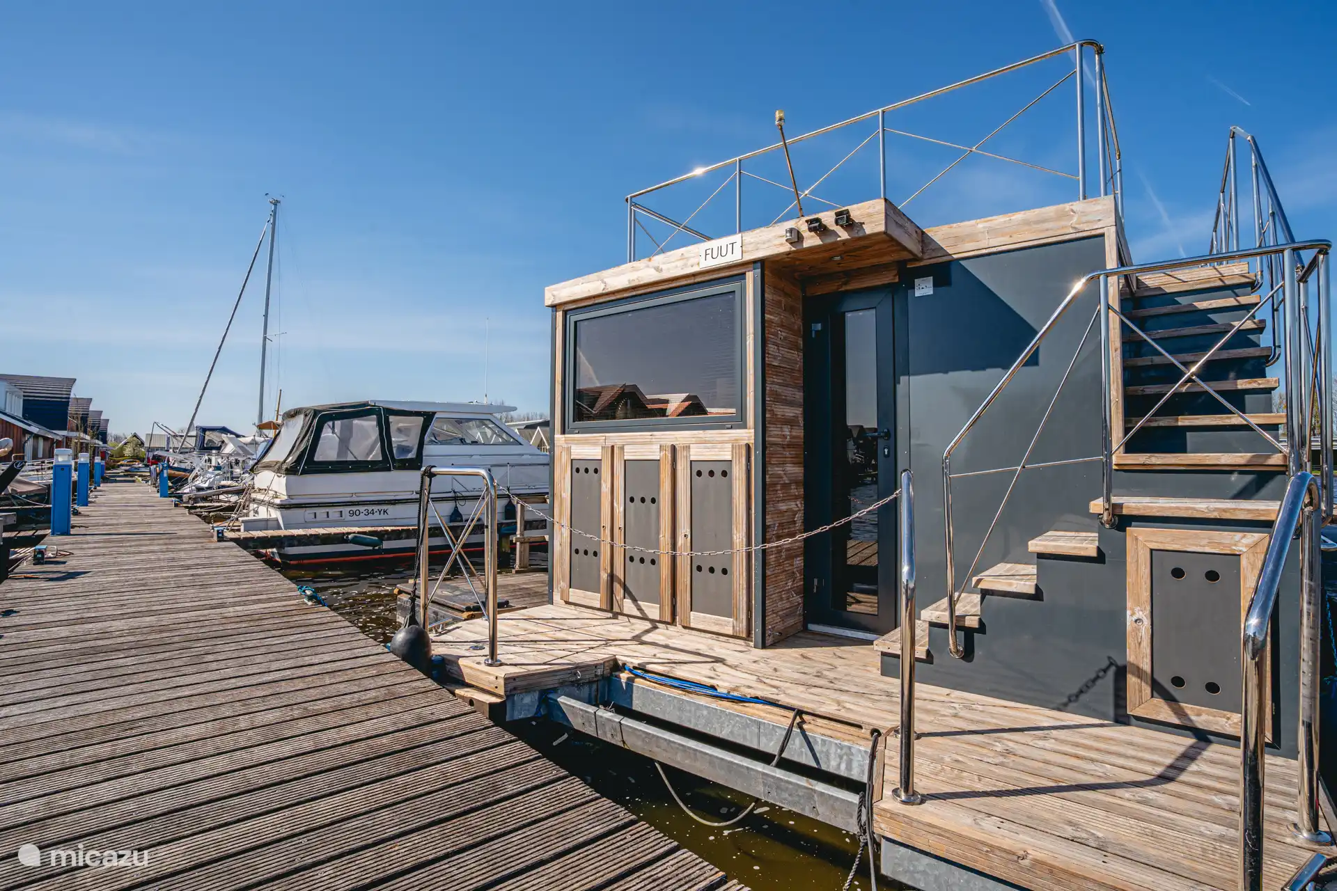  Houseboat Uitgeest met Dakterras  huren in Nederland, Noord-Holland, Uitgeest - camper / jacht / woonboot