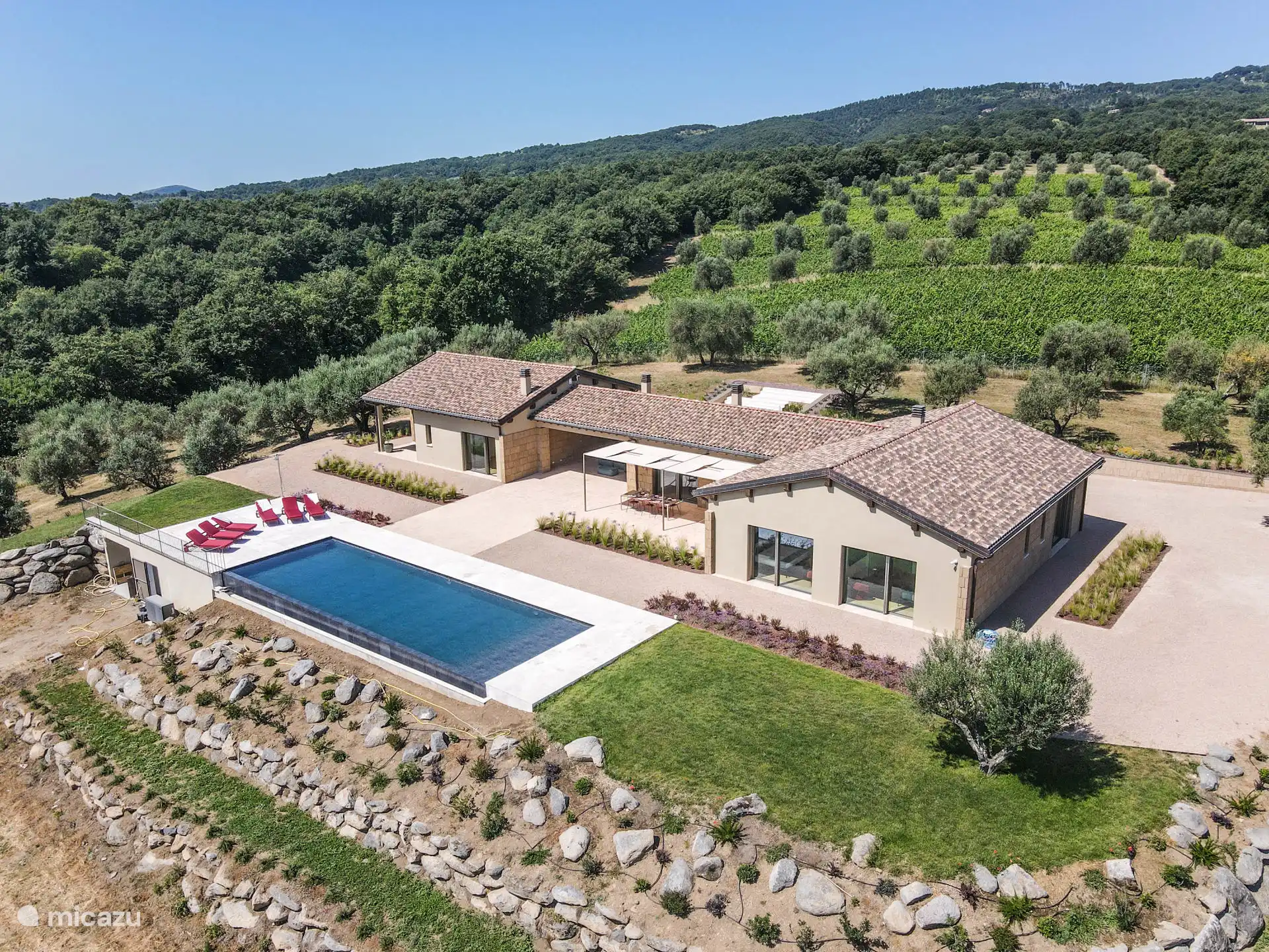 villa in Italien – Villa mit wunderschöner Aussicht Bolsena