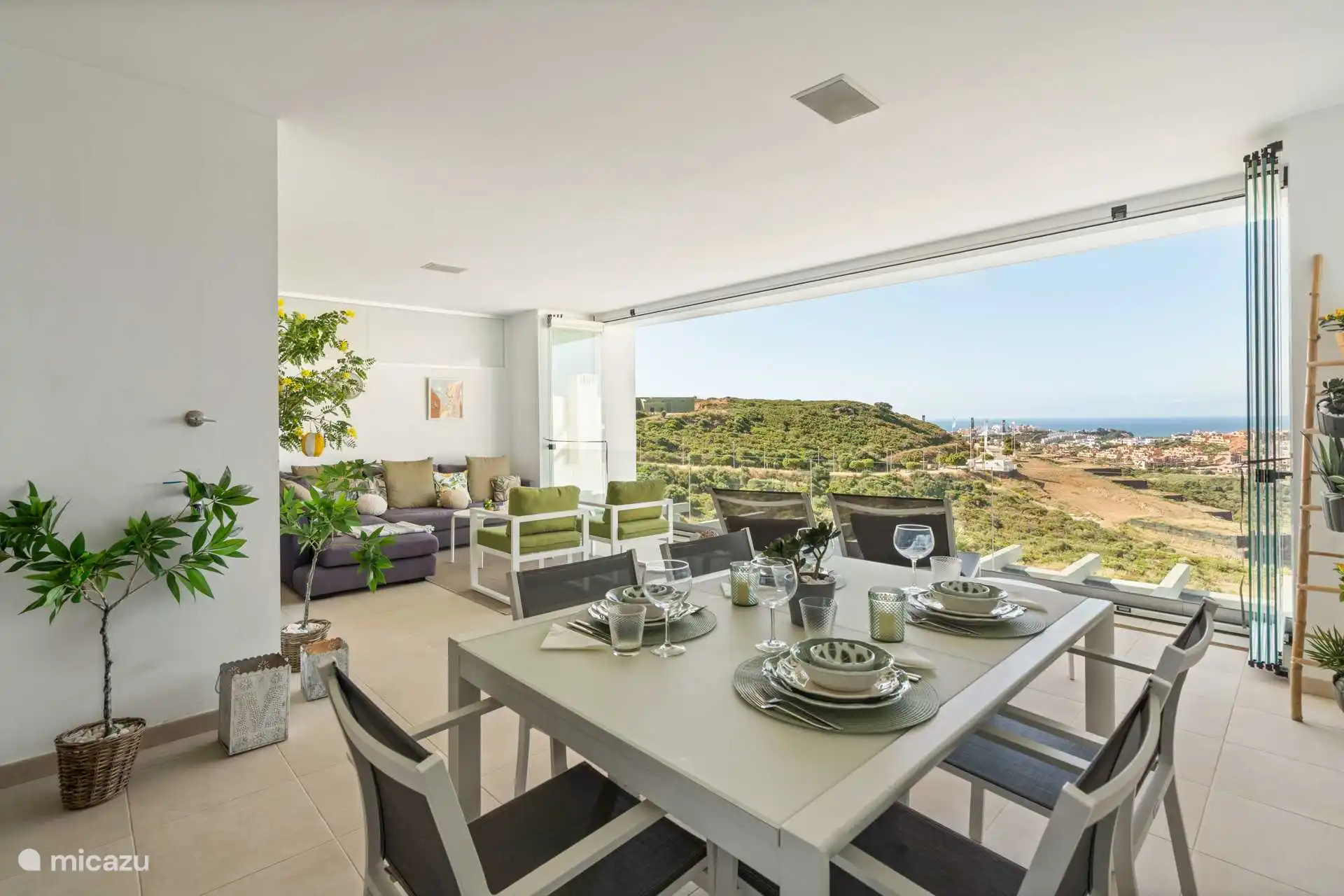 appartement huren in Marbella, Costa del Sol, Spanje - Casa Panorama Cortesin 