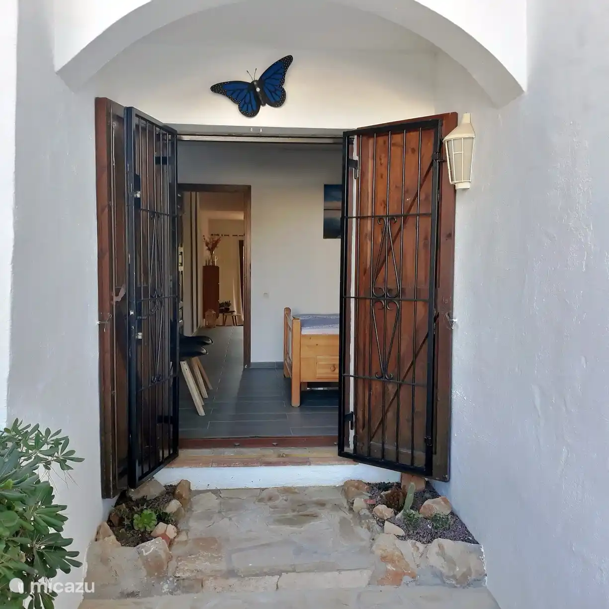 Achter ingang appartement