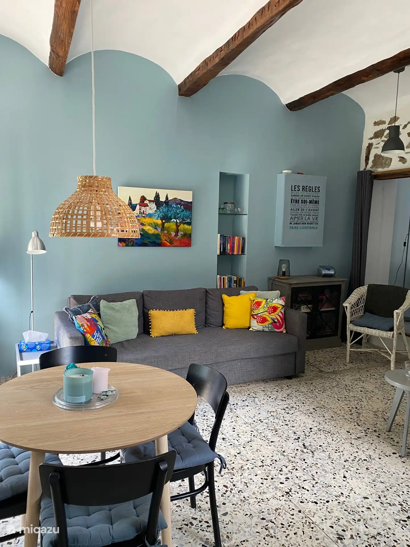 Salon-salle à manger