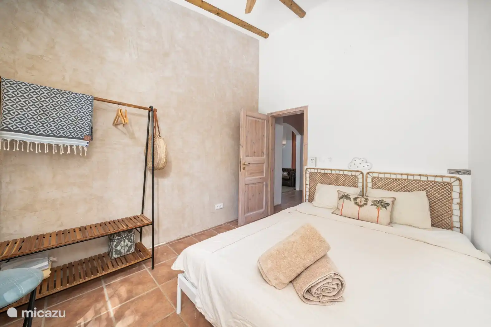 Dormitorio 4, ventilador de techo.