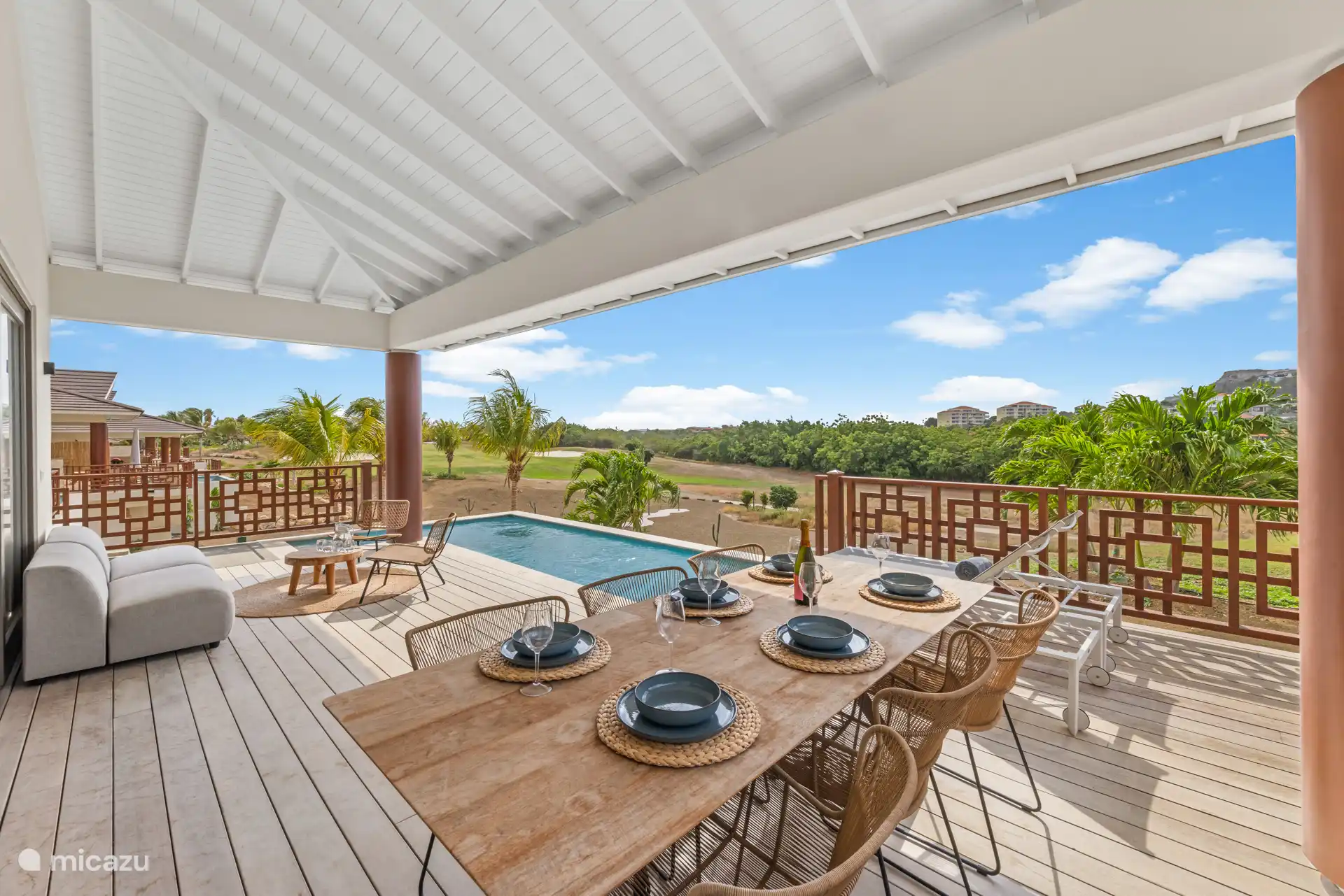 Jazmyn 7 || Privezwembad || 6 pers huren in Curaçao, Curacao-Midden, Blue Bay - villa