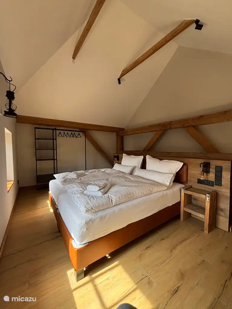Master bedroom on the gallery