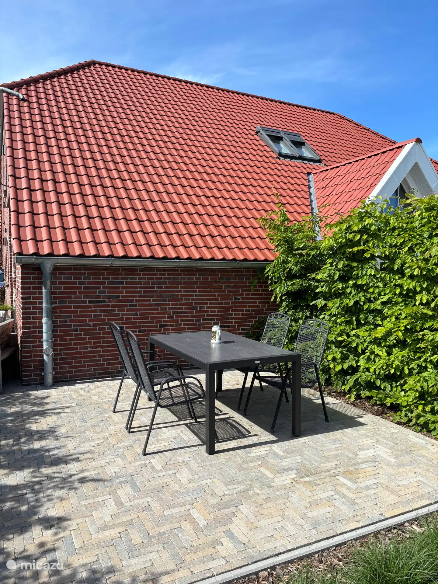 Private terrace (cushions for the chairs are available)