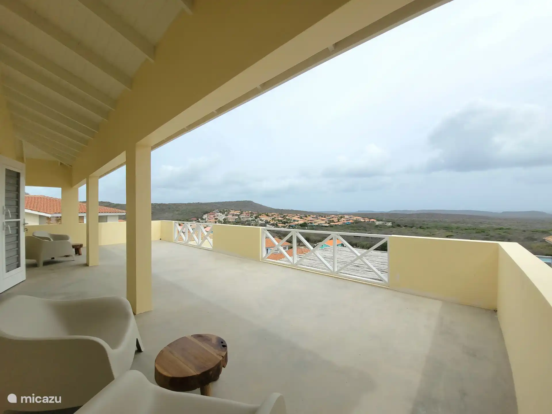 Riant terras op slaapkamer-niveau
