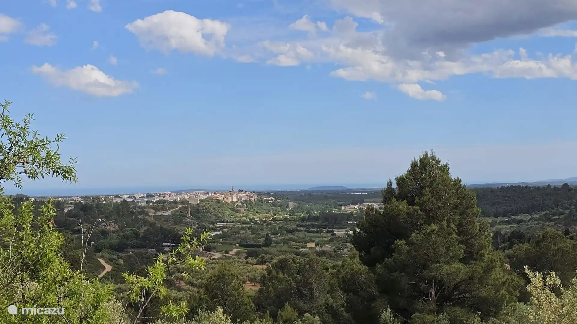 Vue depuis la piscine