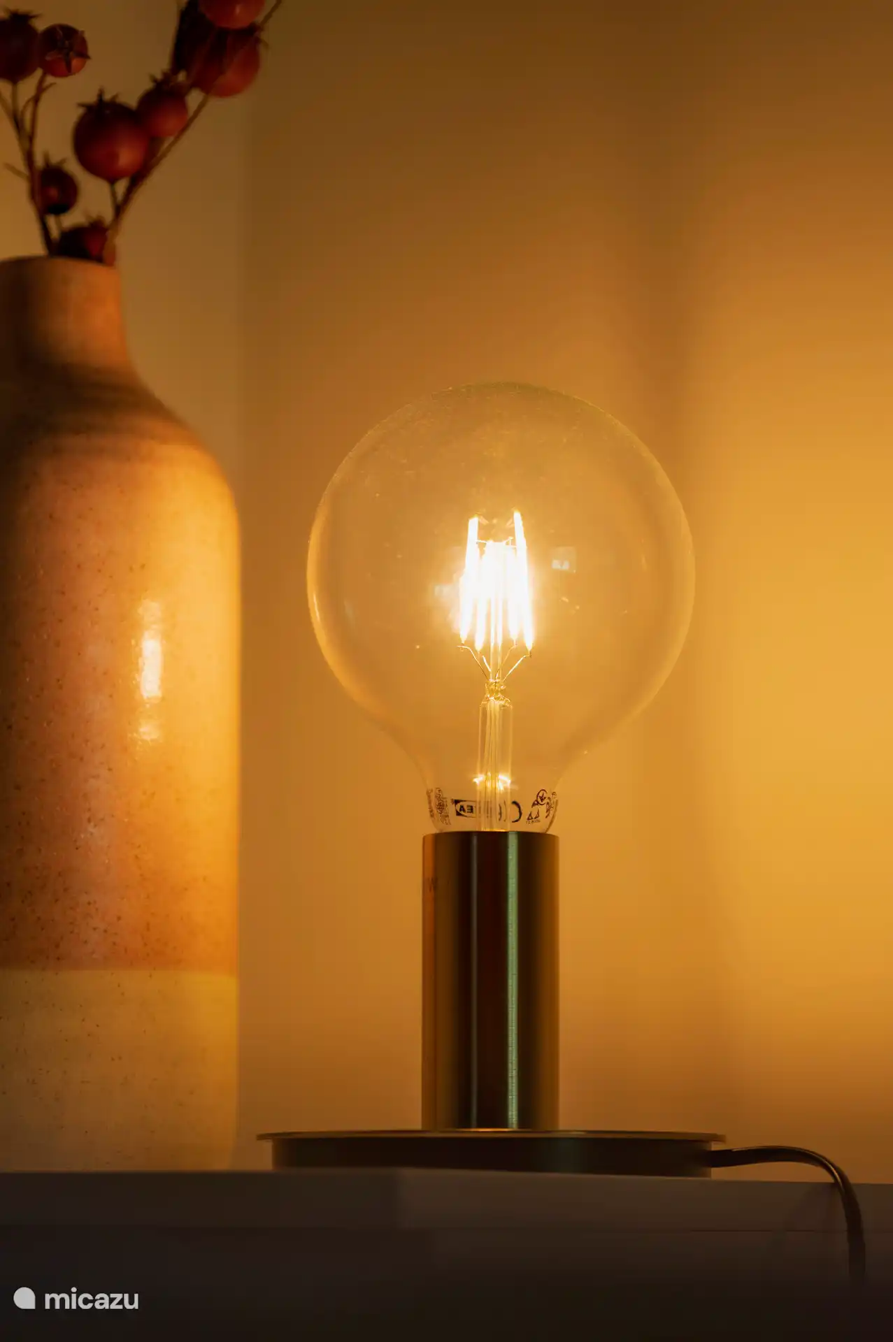 Detailshot in slaapkamer