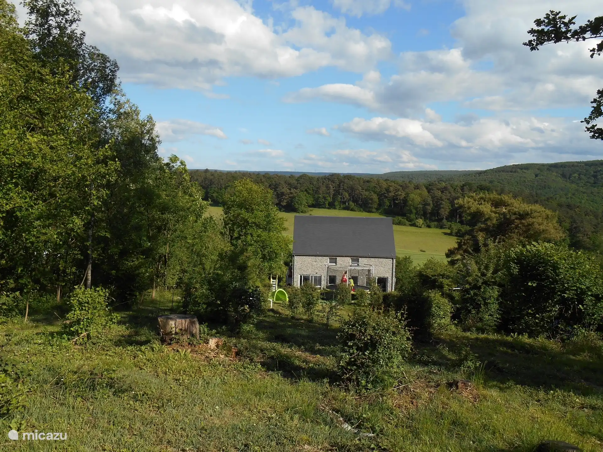 Wandelen, België, Ardennen, Viroinval, vakantiehuis Gîte Dérive