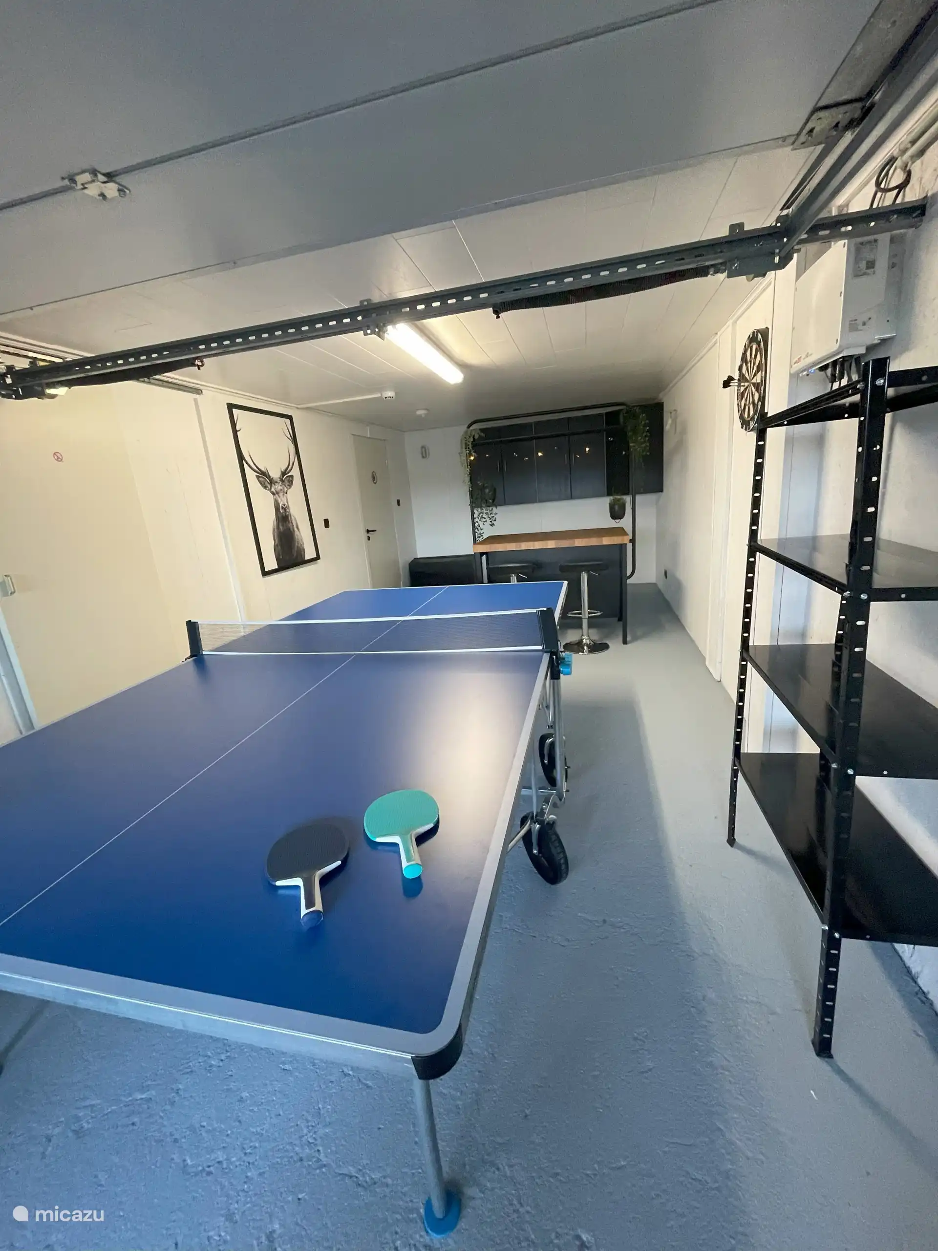 Speelruimte in garage gelijkvloers