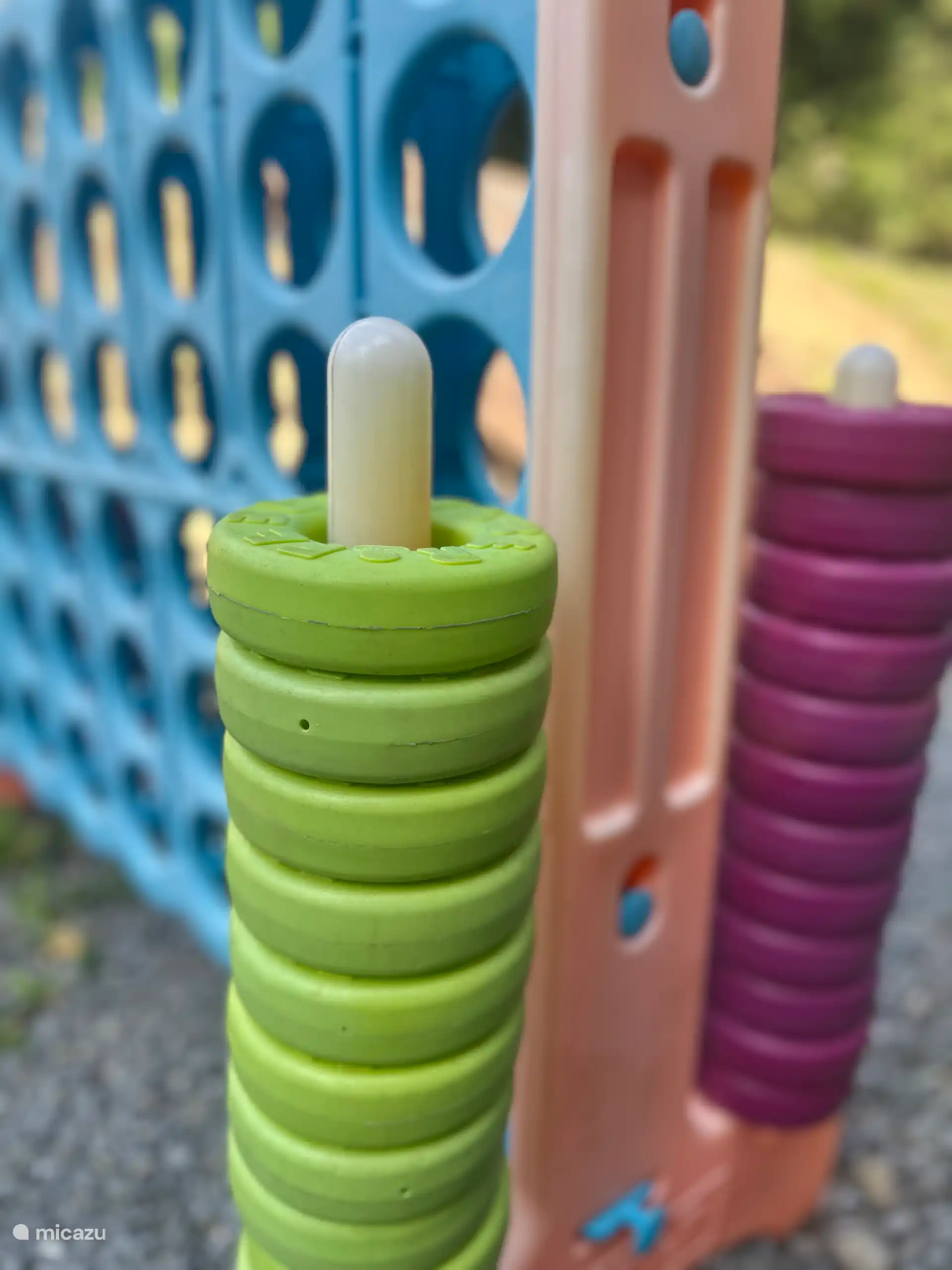 Detailshot 4 op 1 rij buiten