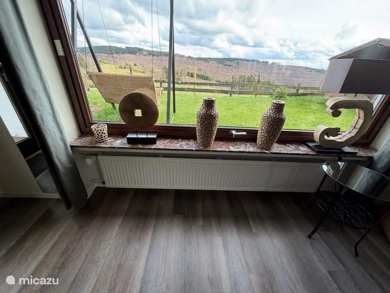 Aussicht vom Wohnzimmer
