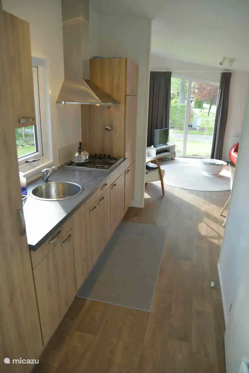 Cuisine avec cuisinière à gaz