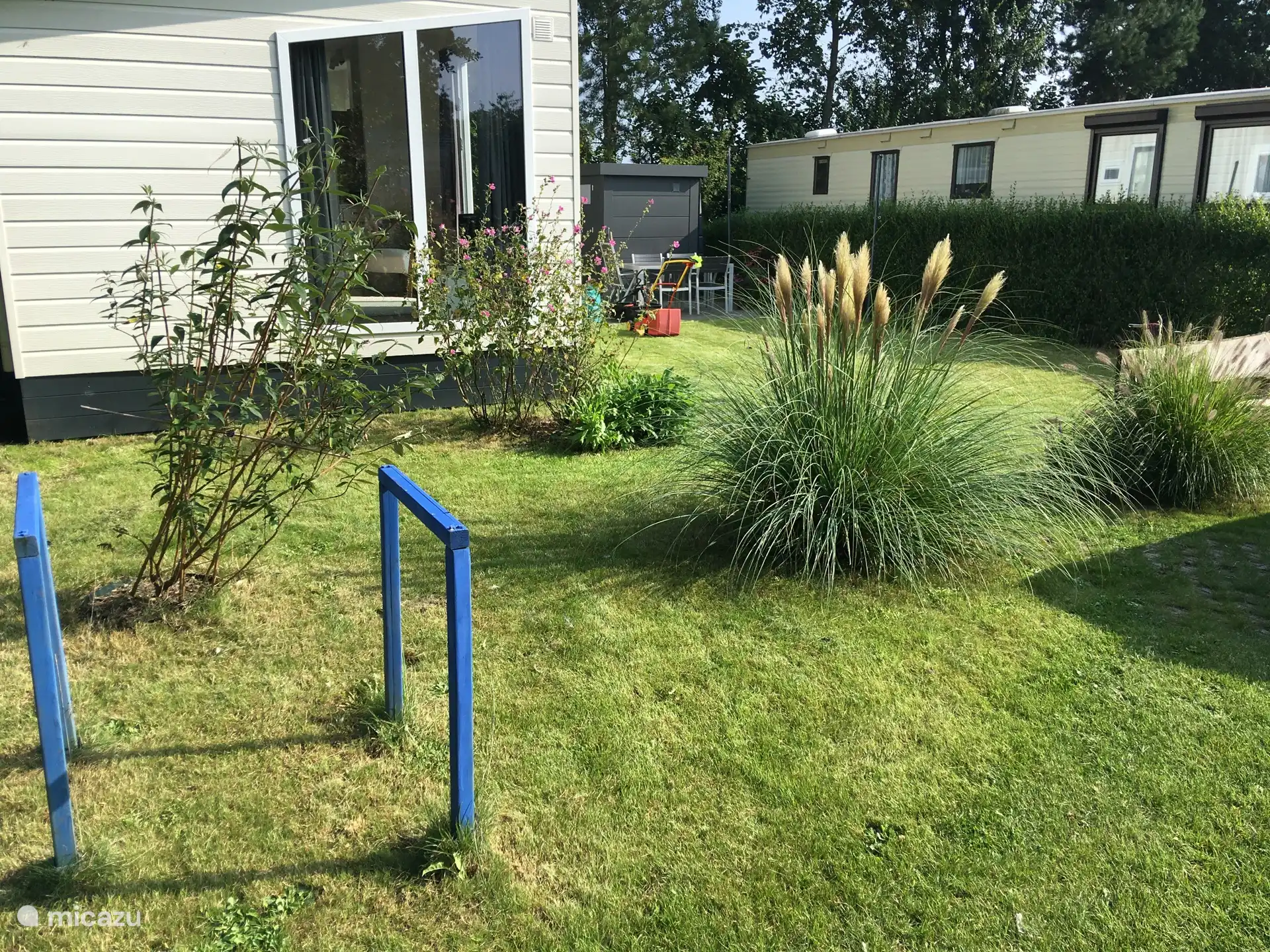 Parking pour vélos sur la propriété