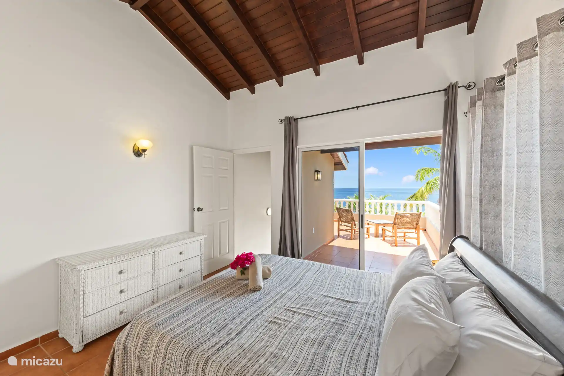 Bedroom with a view