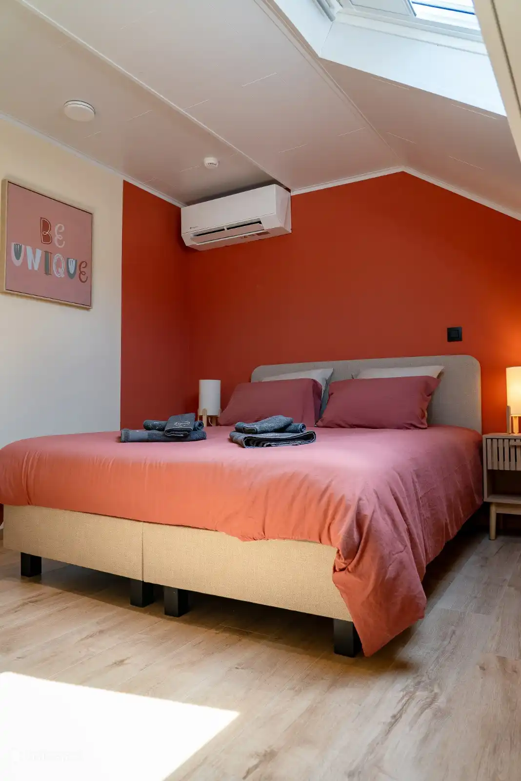Hauptschlafzimmer mit Klimaanlage
