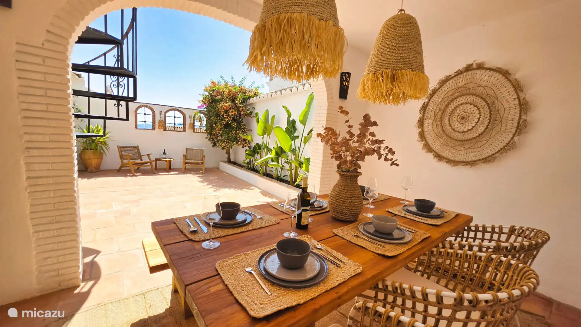 Casa Colonia Sud in Spain, Andalusia, Canillas de Aceituno - townhouse
