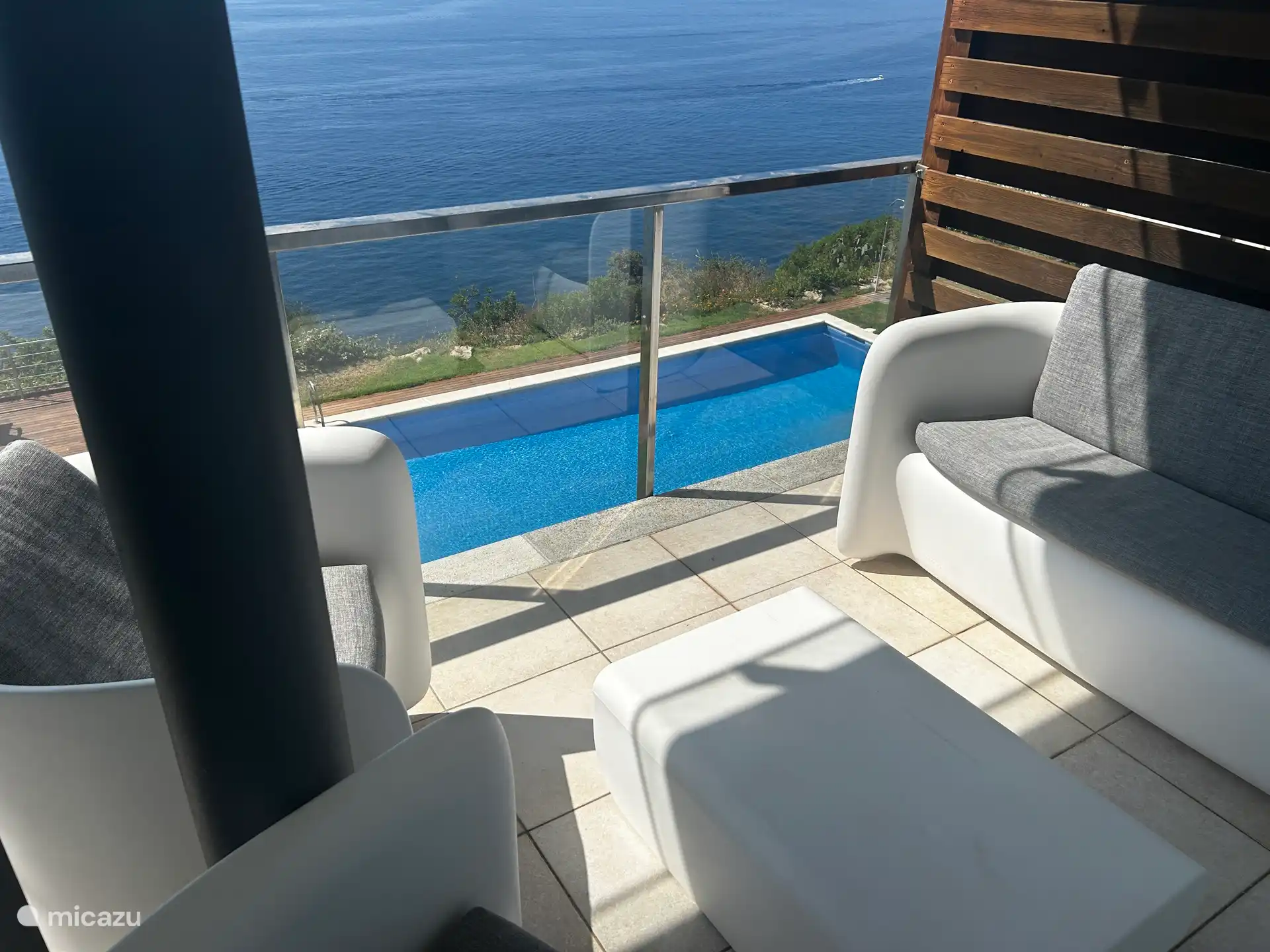 Vista desde el decorado del salón