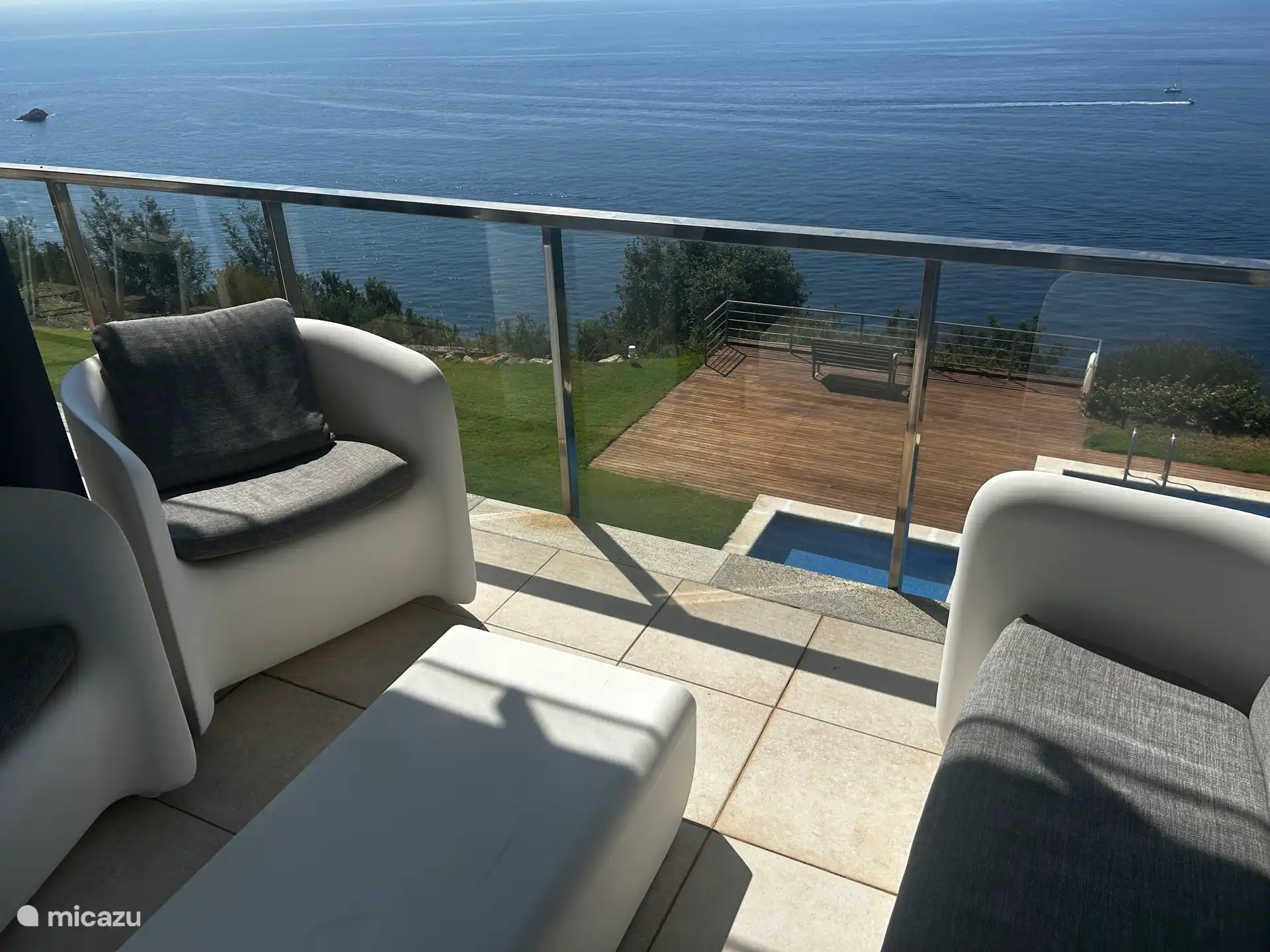 Lounge en la terraza