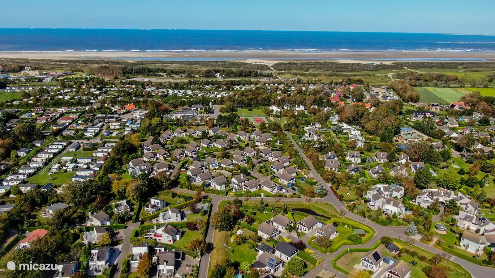 Luftaufnahme des Nordseeparks