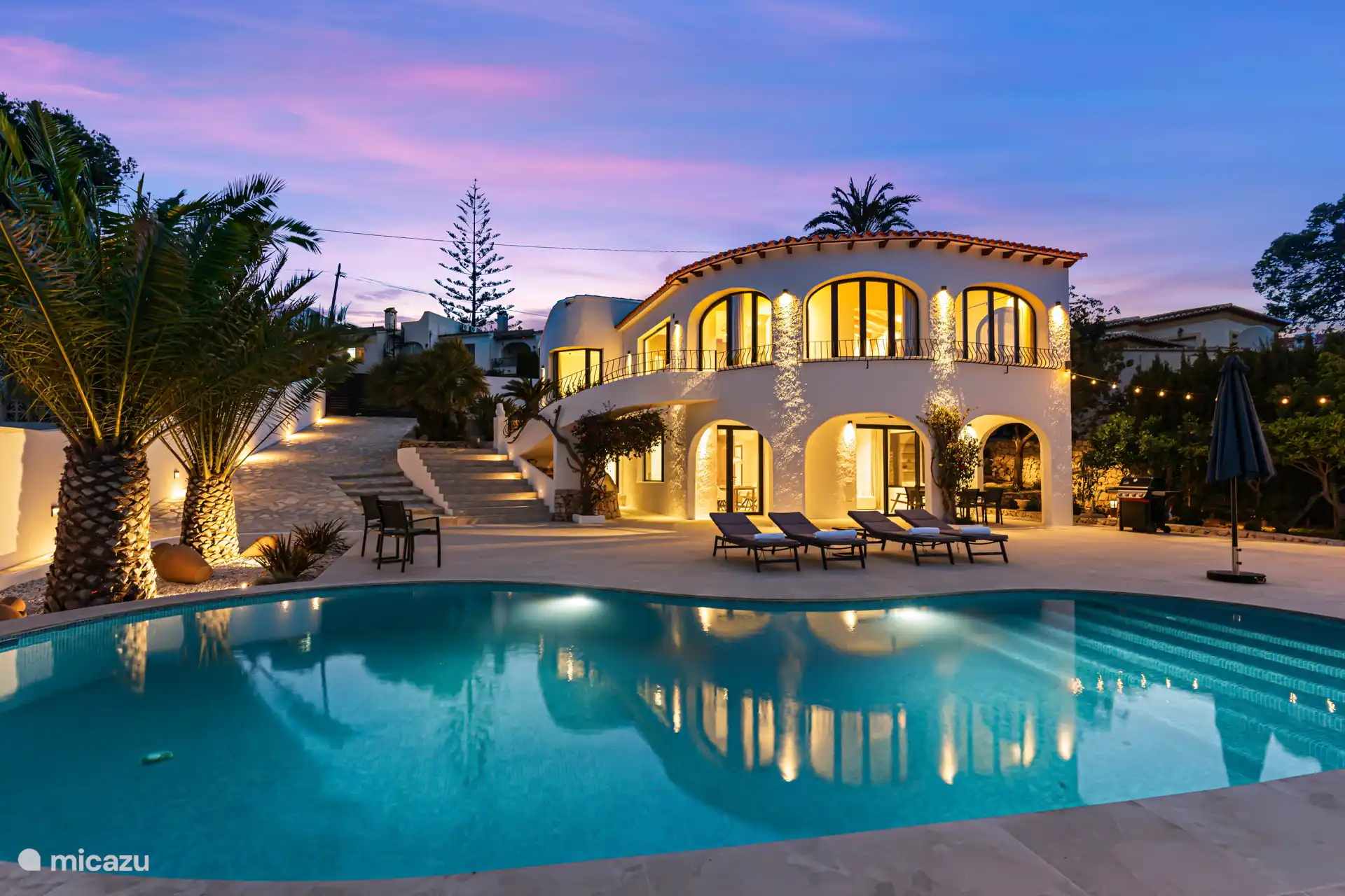 Vida nocturna / Salir , España, Costa Blanca, Moraira, villa Villa Encanto Moraira 