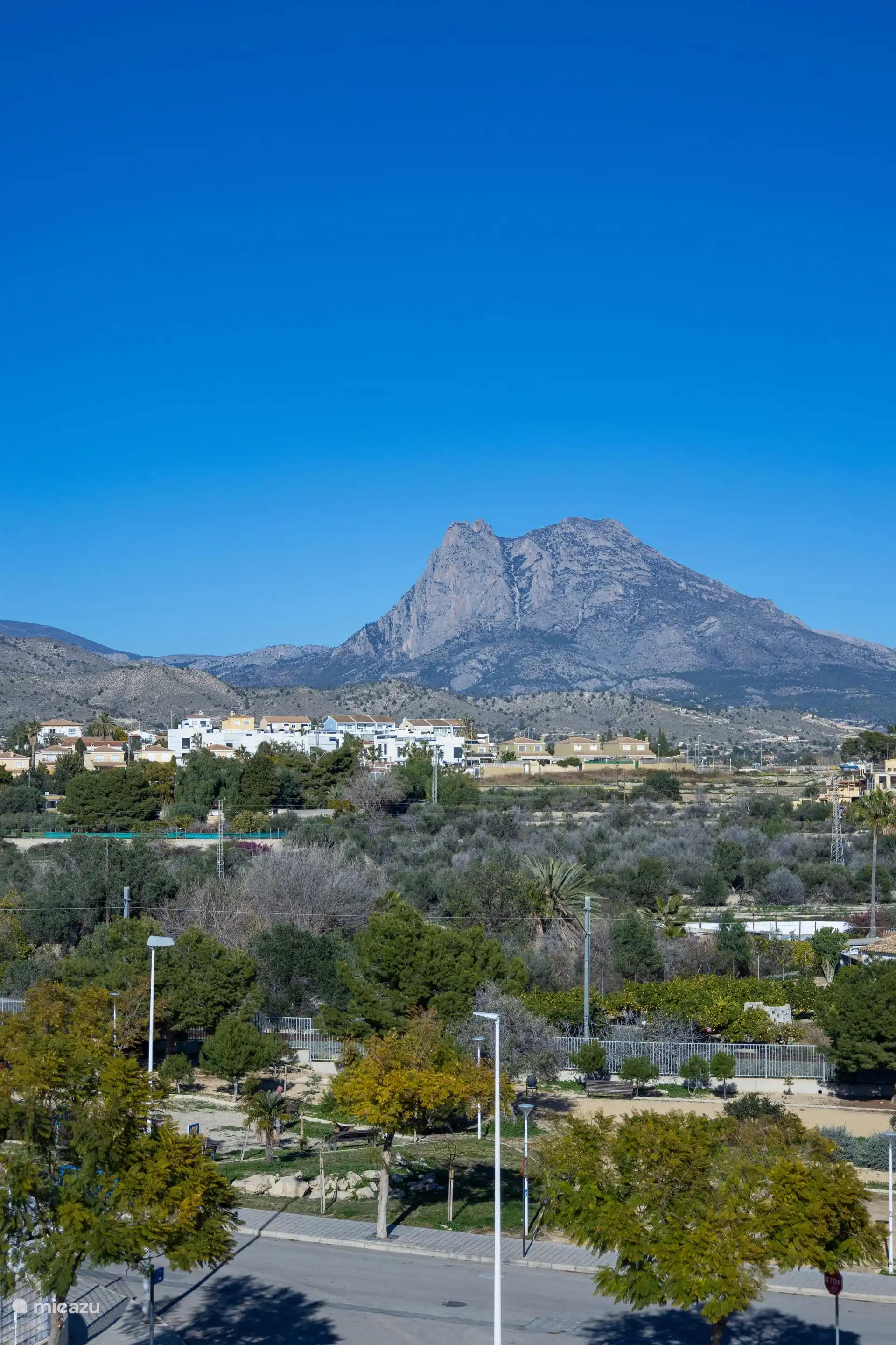 Uitzicht op de Puig Campana