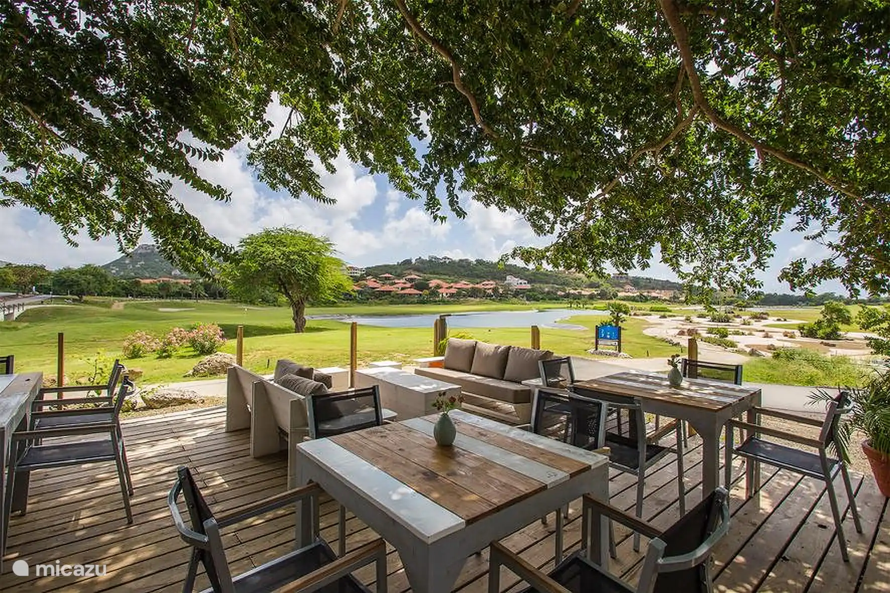 Club de golf sur Blue Bay