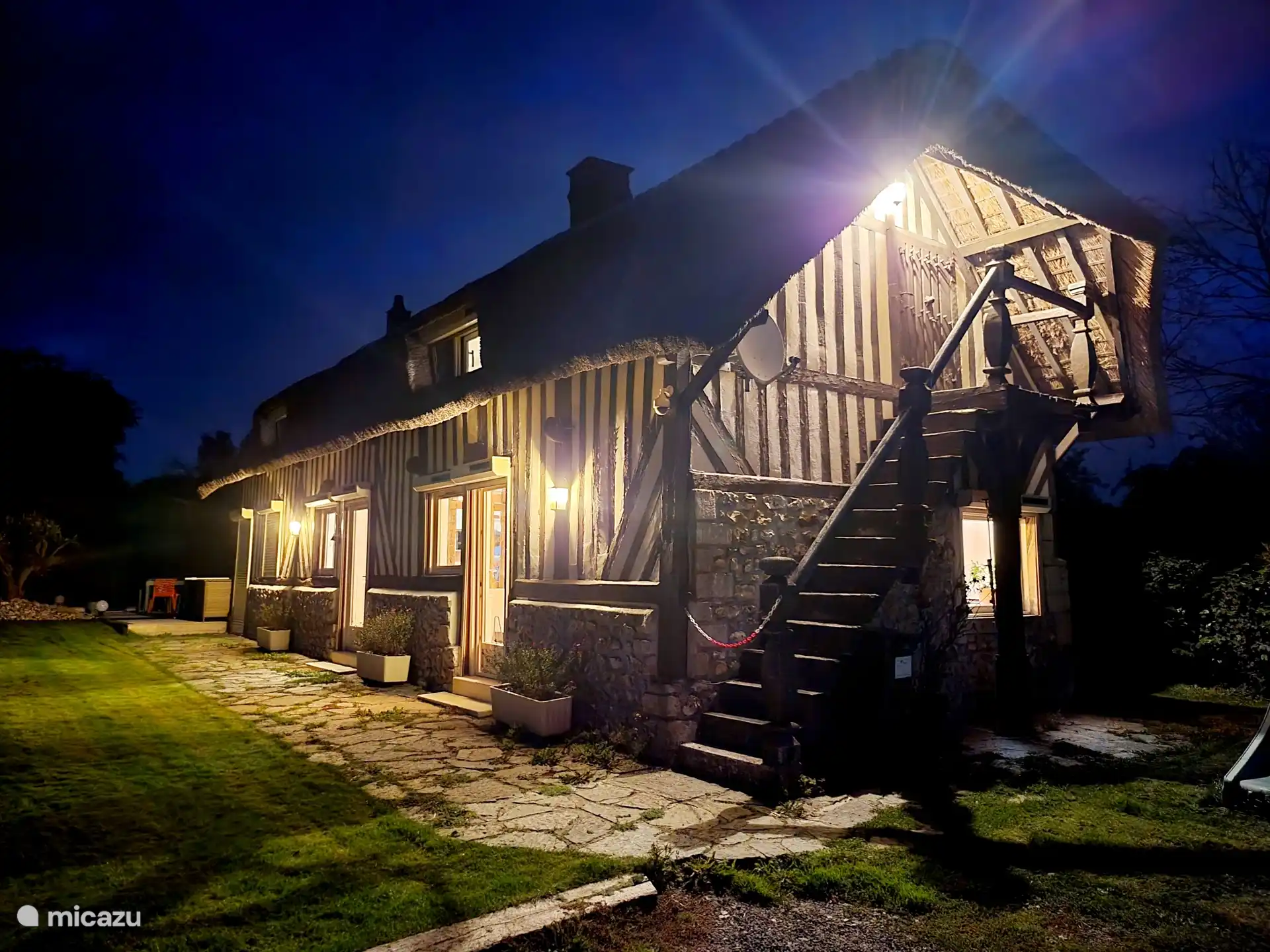 Authentiek Normandy rieten huisje