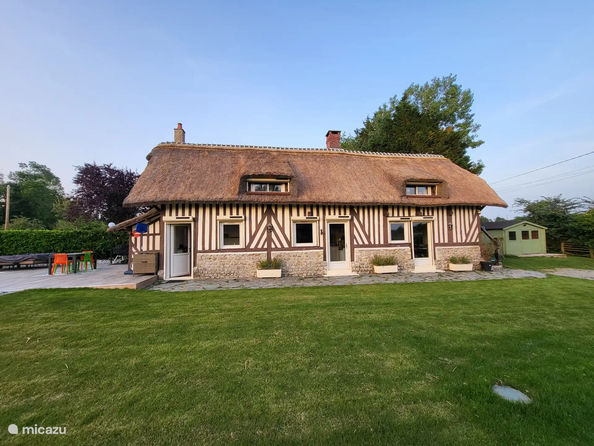 Authentiek Normandy rieten huisje