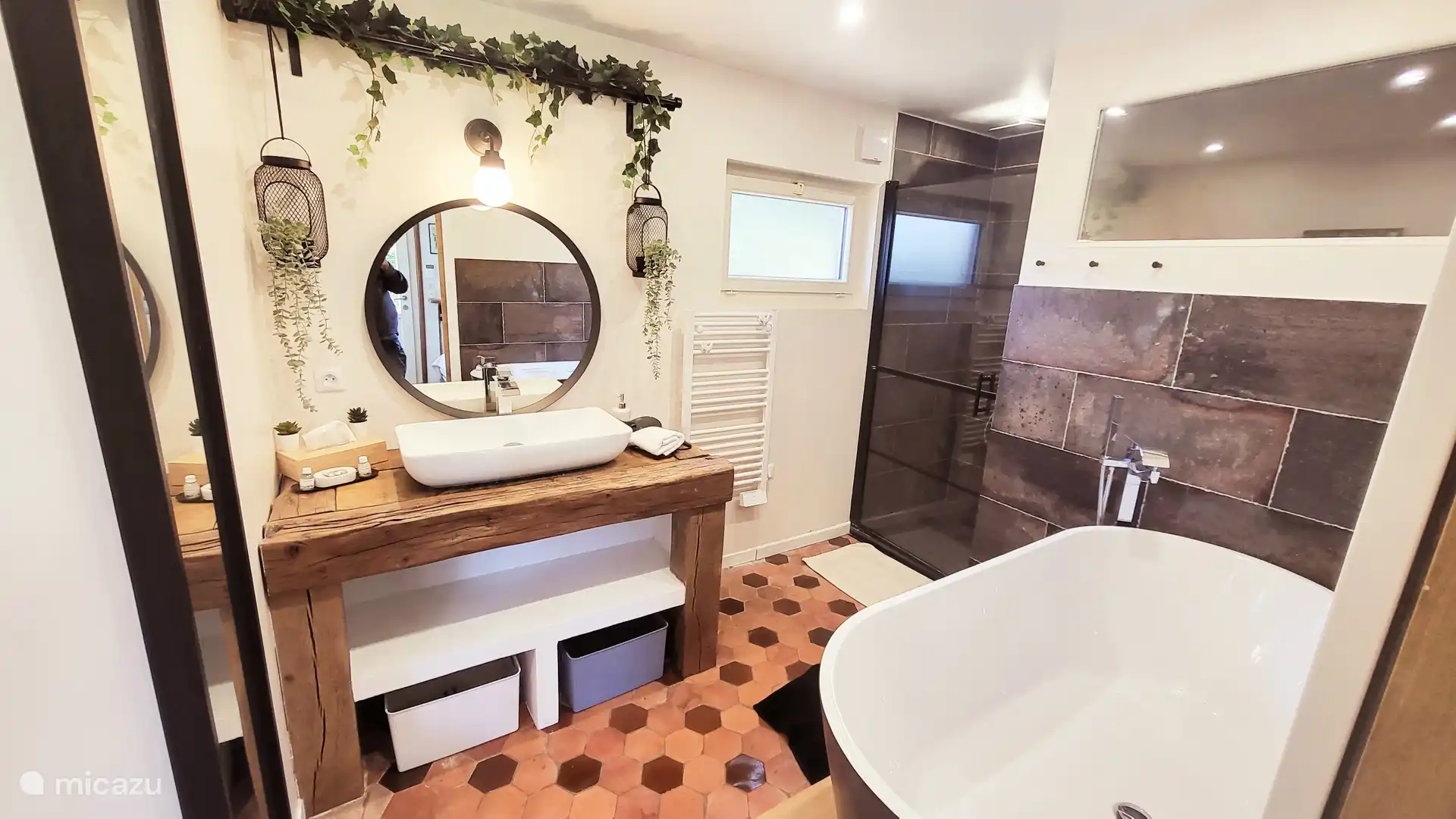 Badkamer op de begane grond