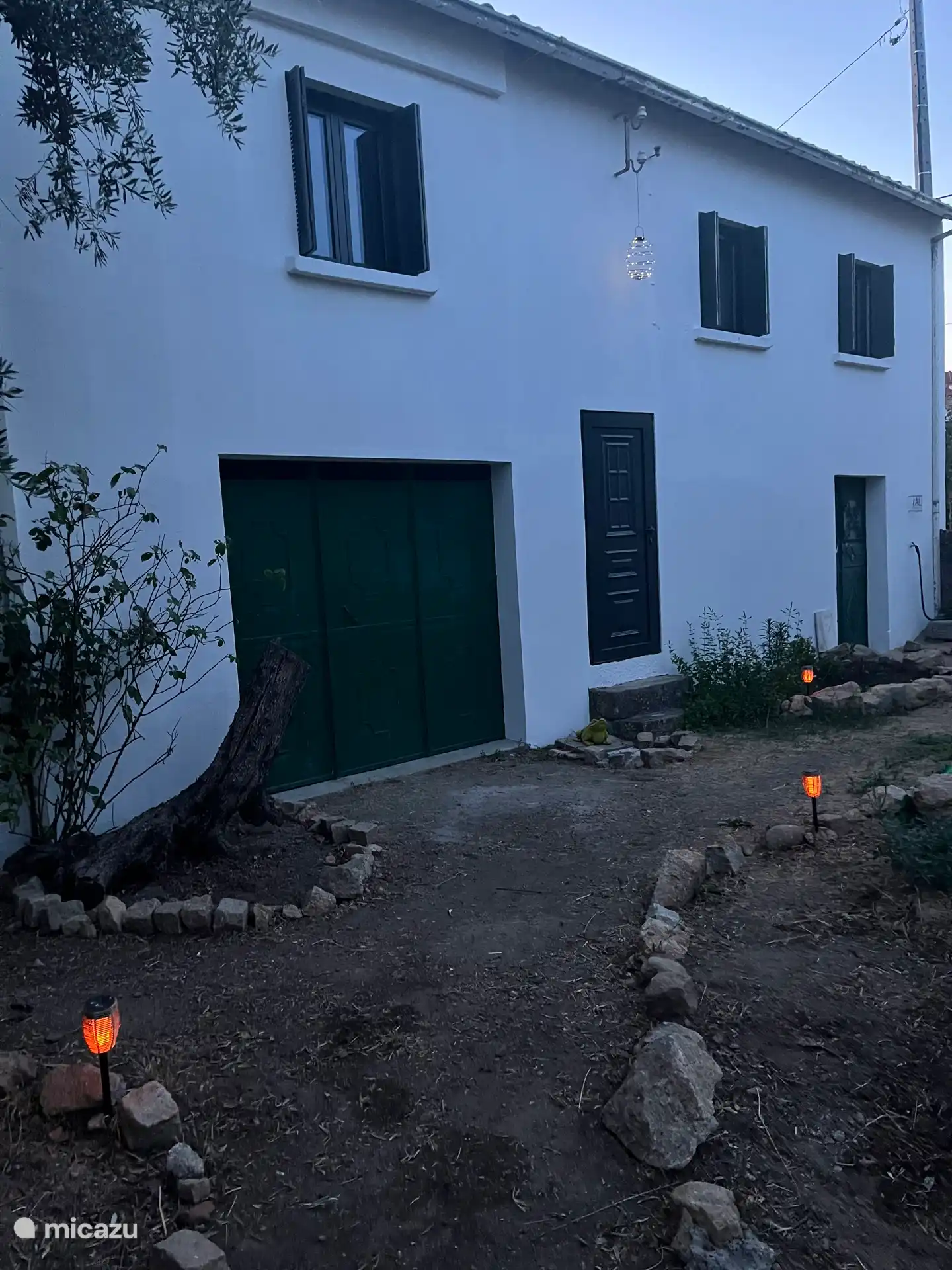 Parte delantera de la casa