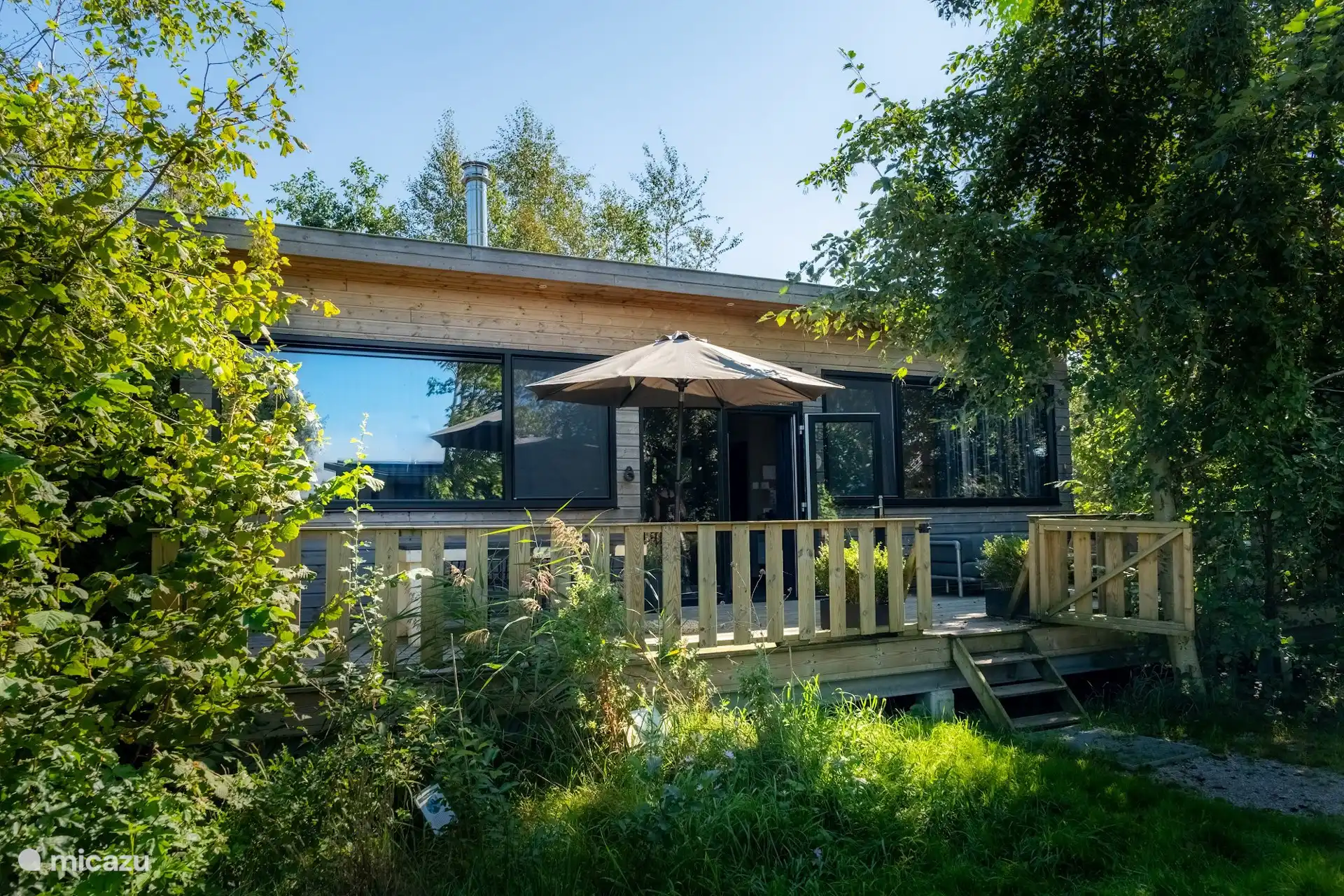 vakantiehuis huren in Goëngahuizen, Friesland, Nederland -  Waterlodge Reade Wikel