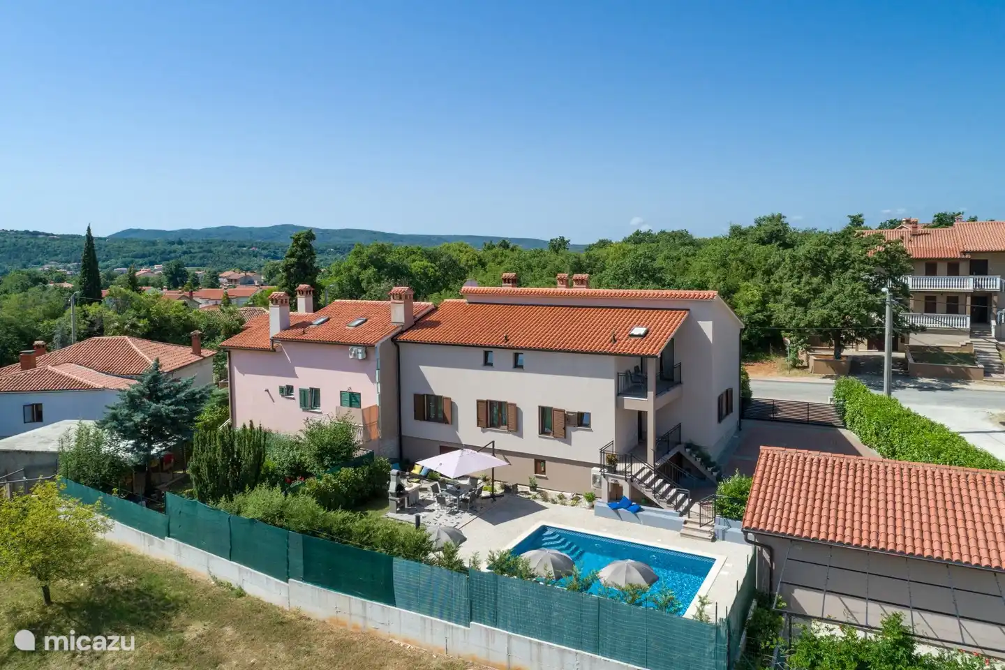 The villa