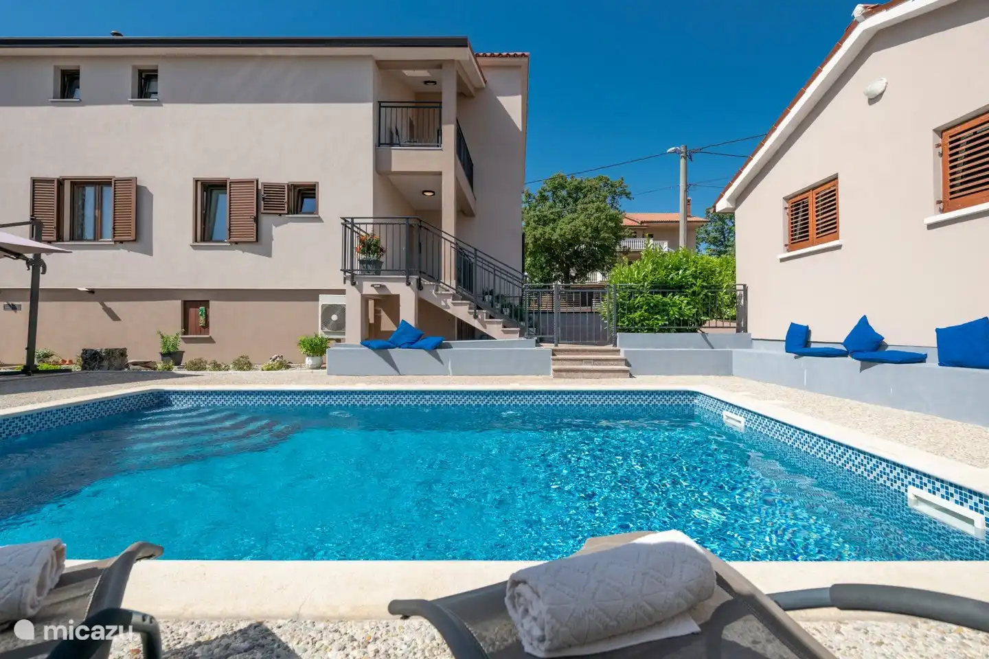 The villa