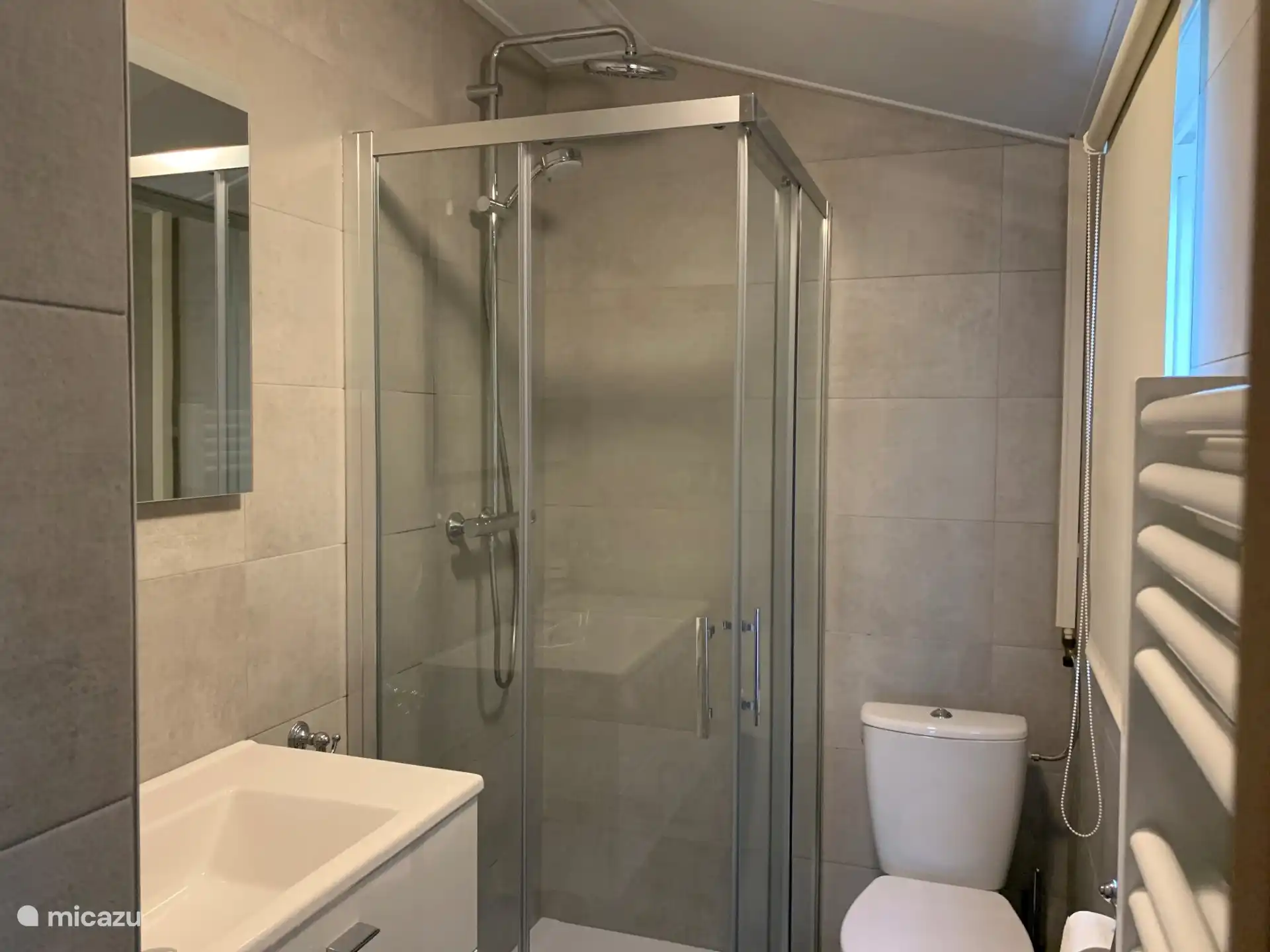 Baño con inodoro