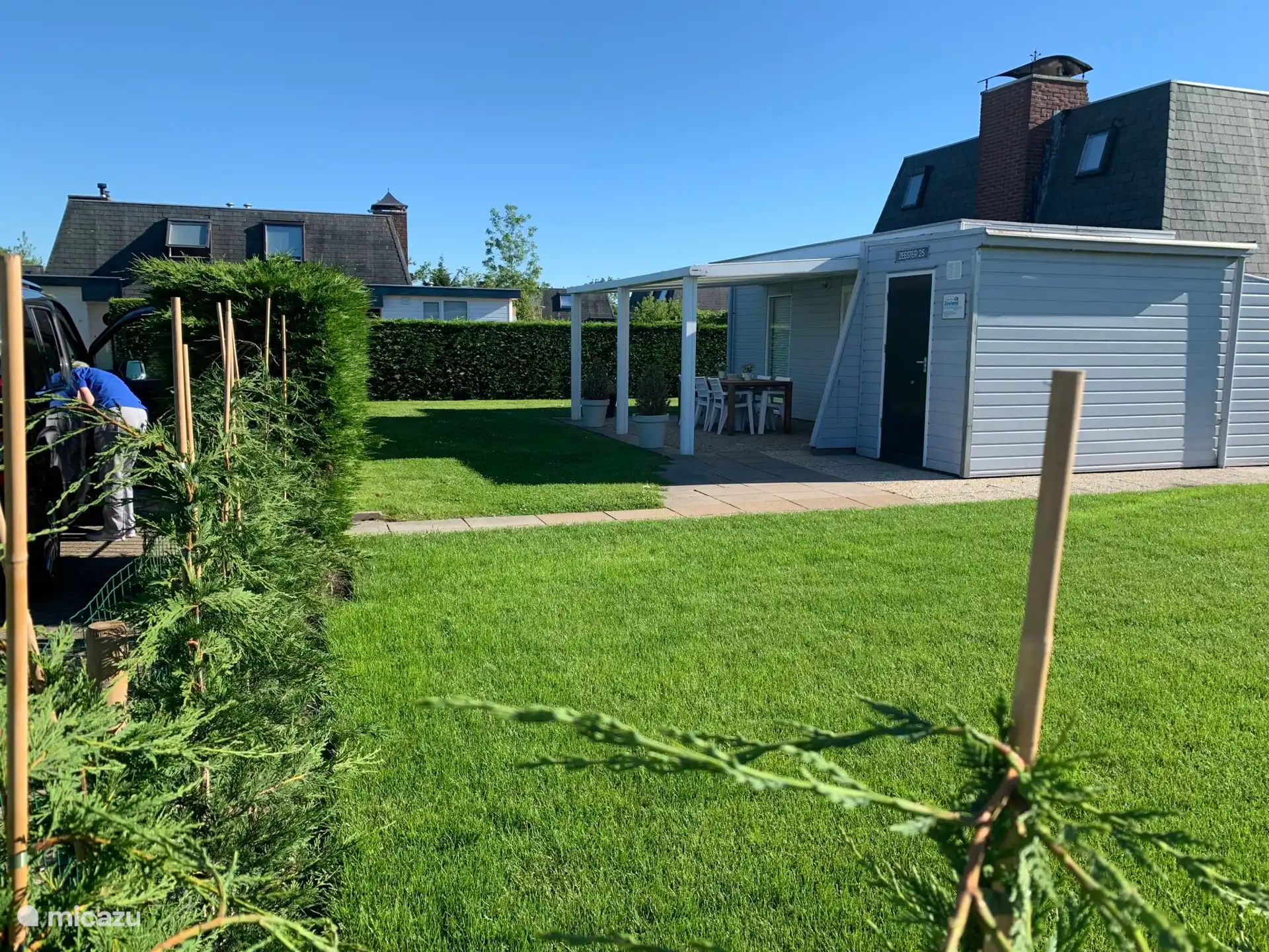 Tuin met terras