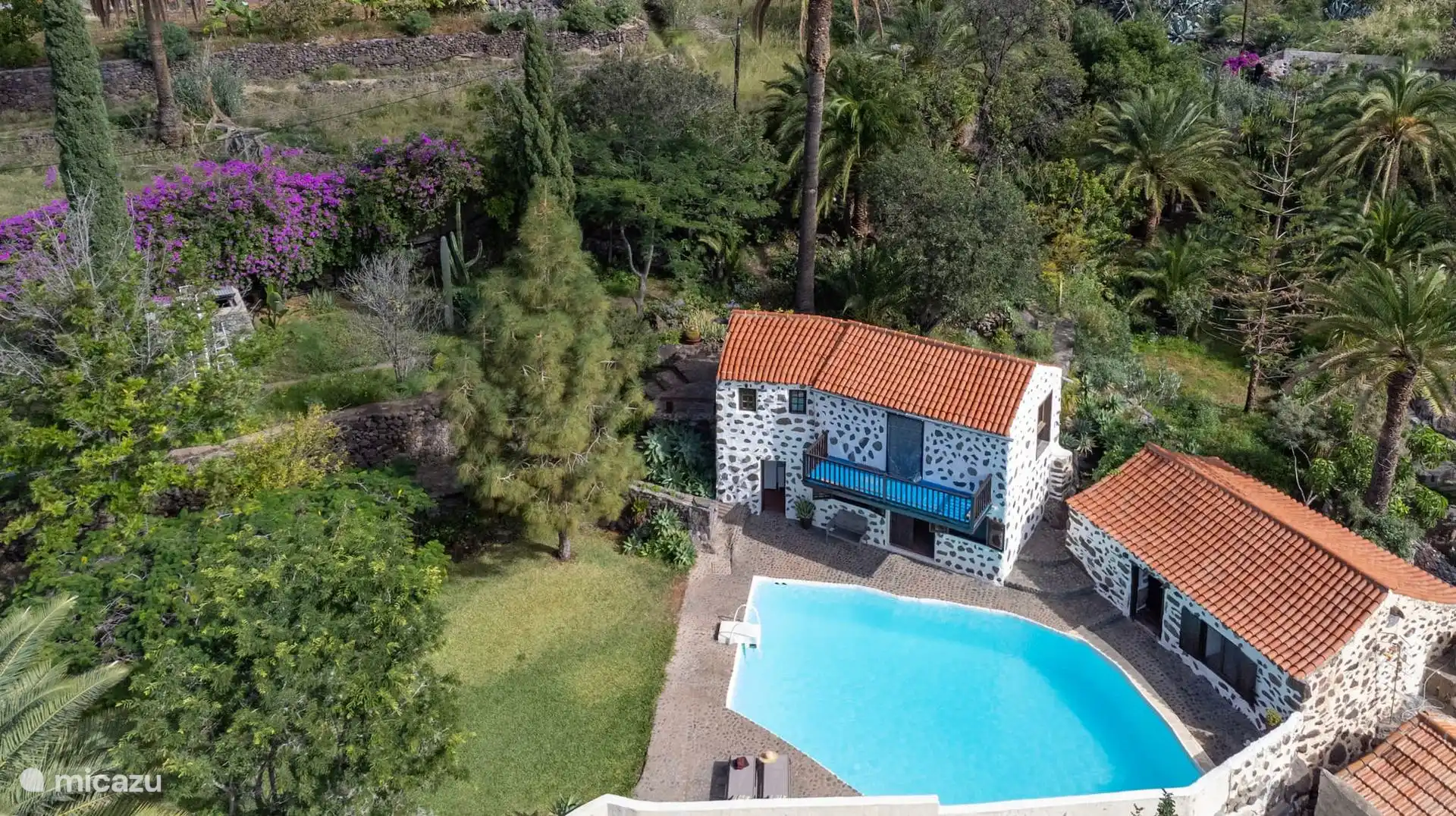 Risco Alto - Agaete con piscina en España, Gran Canaria, Agaete - casa rural / cabaña